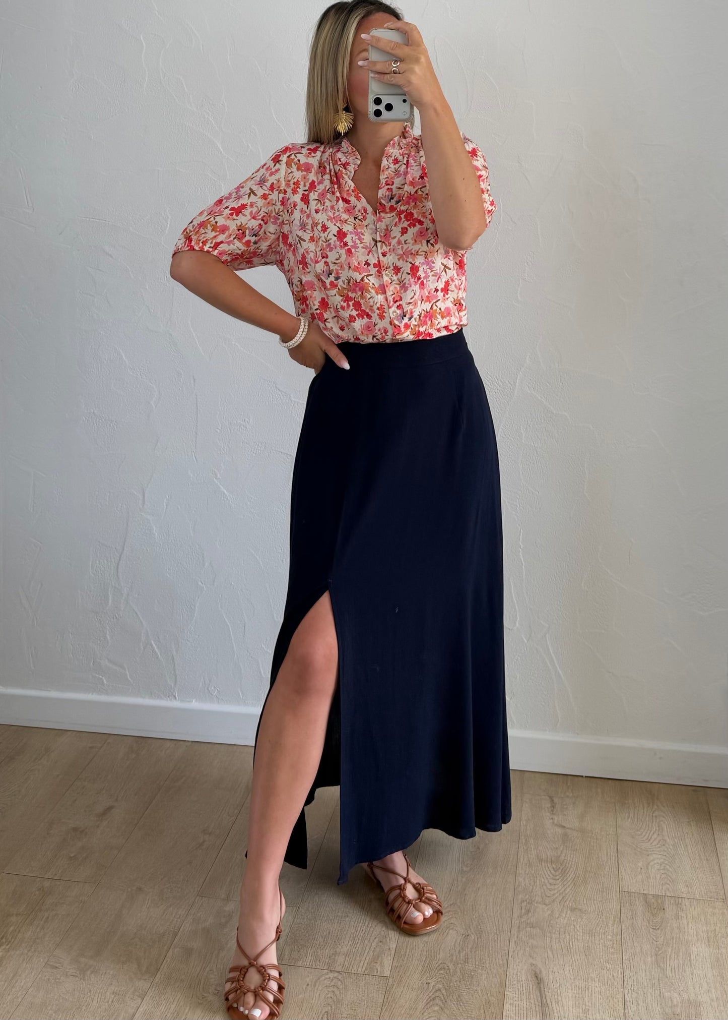 Jupe MALORY Bleu Marine