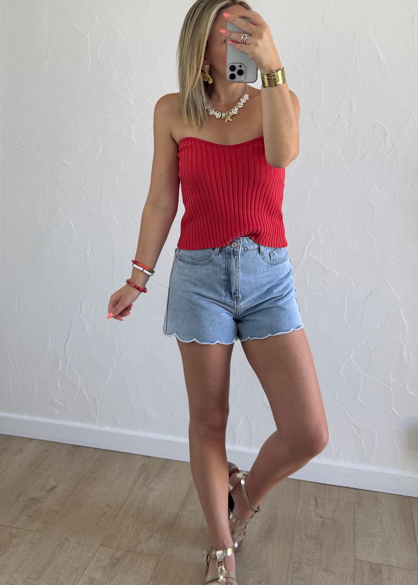 Bandeau Emmie Rouge