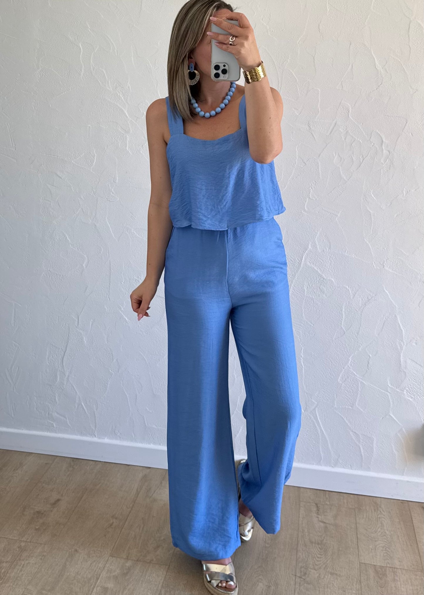 Combinaison Alix Bleu