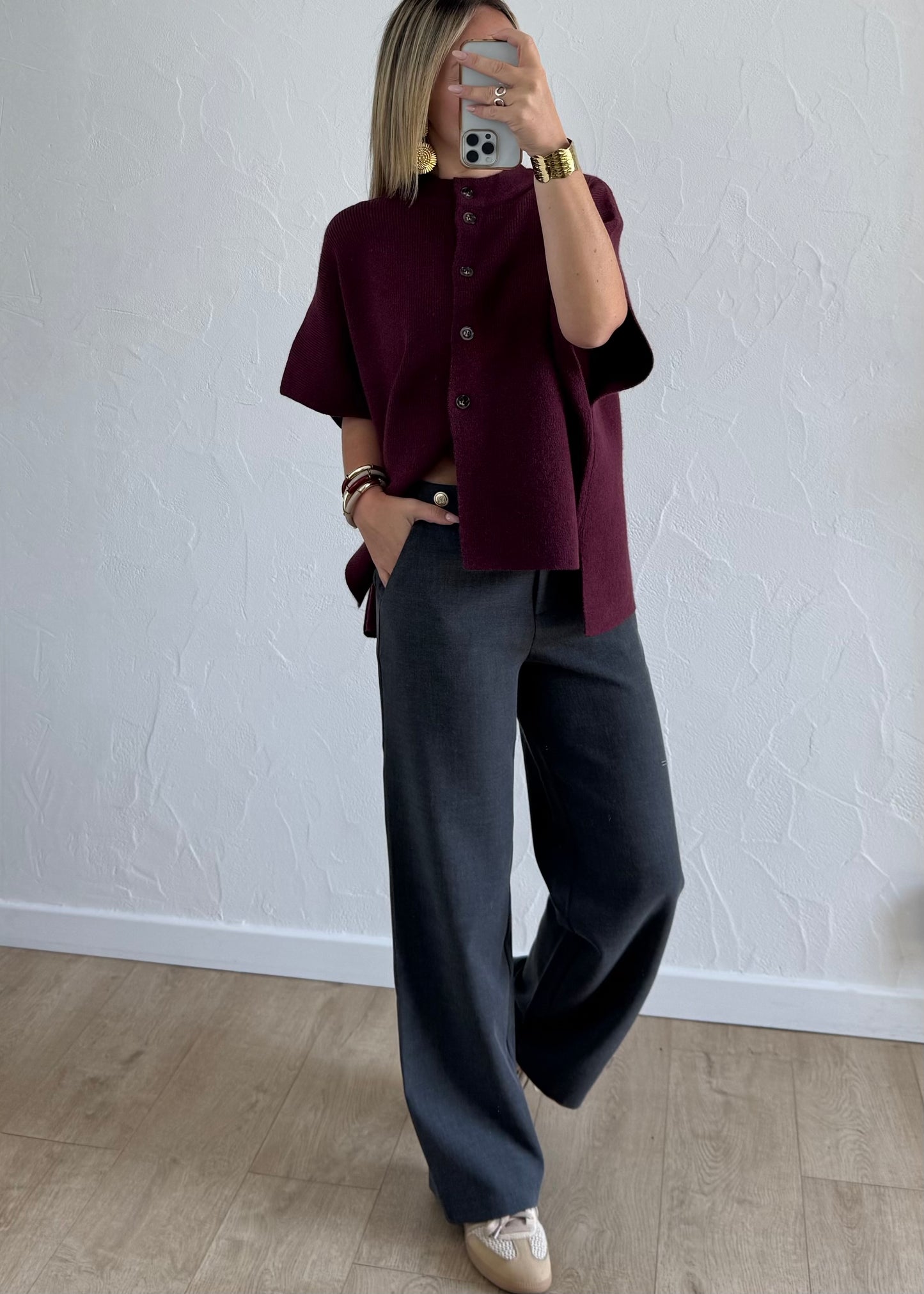 Pantalon RIVEN Gris