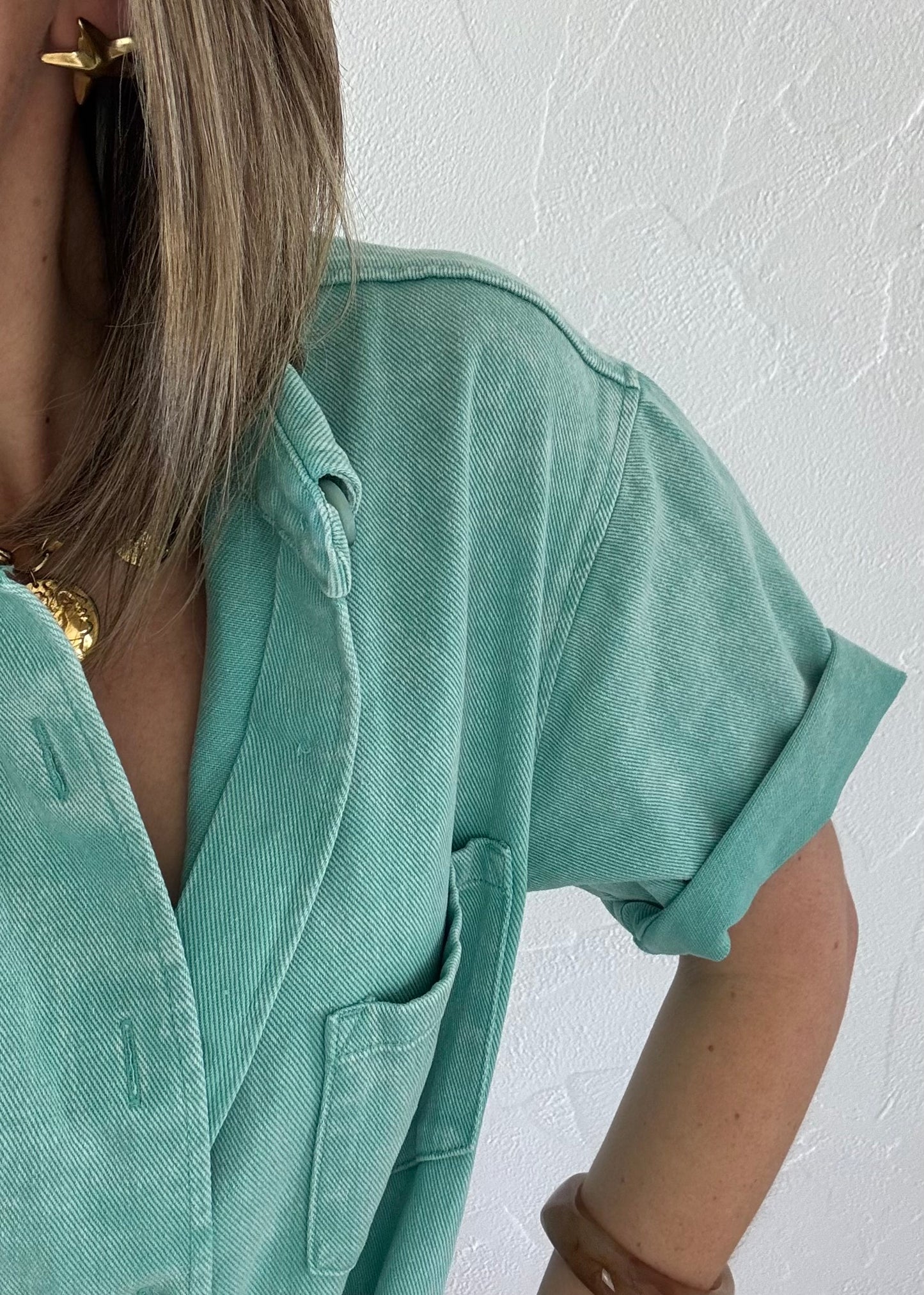 Combi-short Lana Turquoise