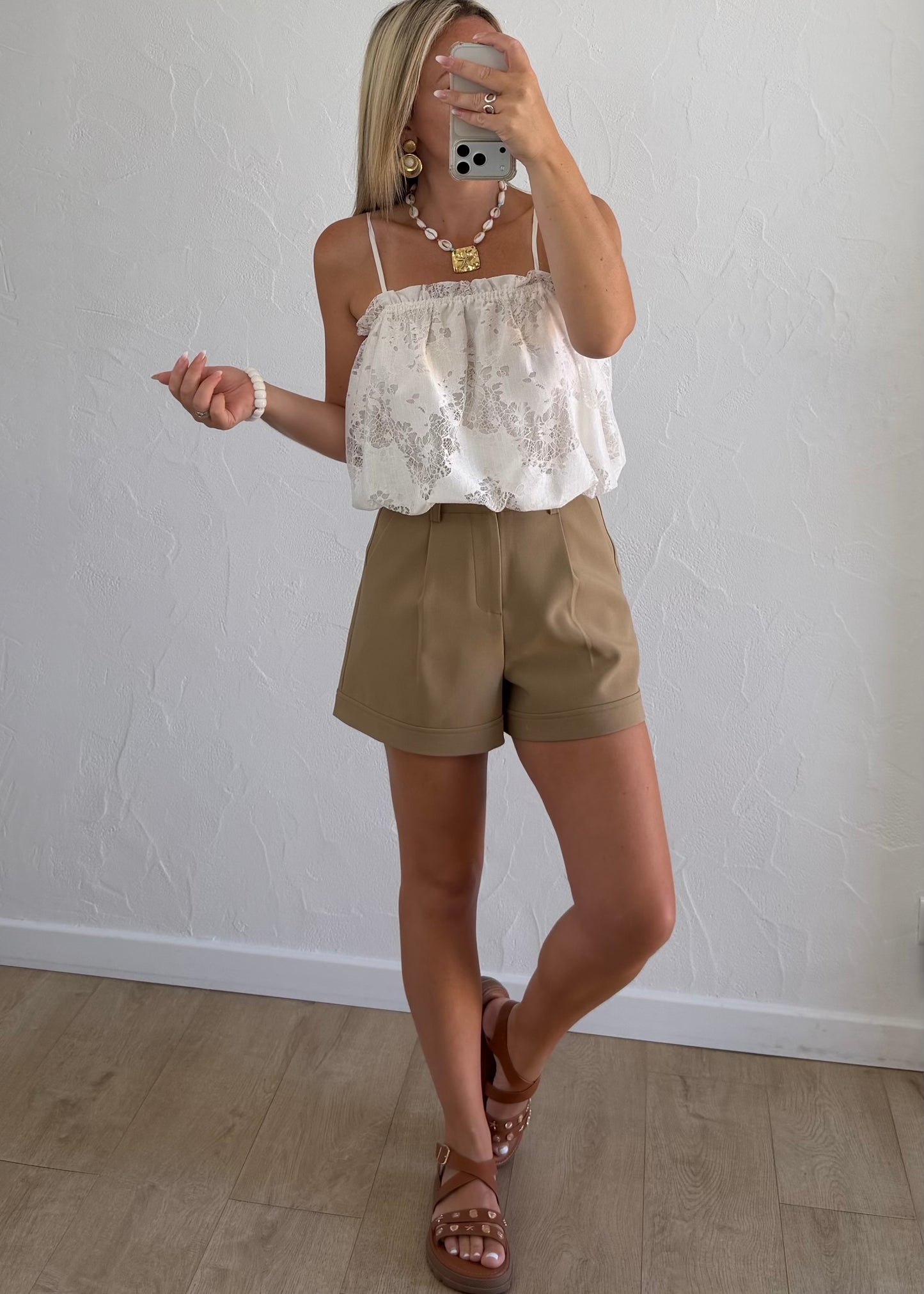 Short FLAVIE tan