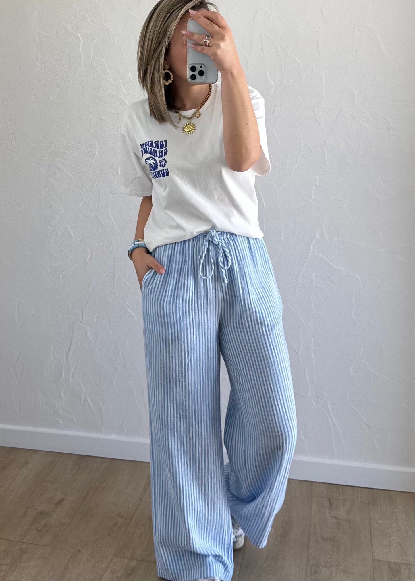Pantalon Zoe Bleu
