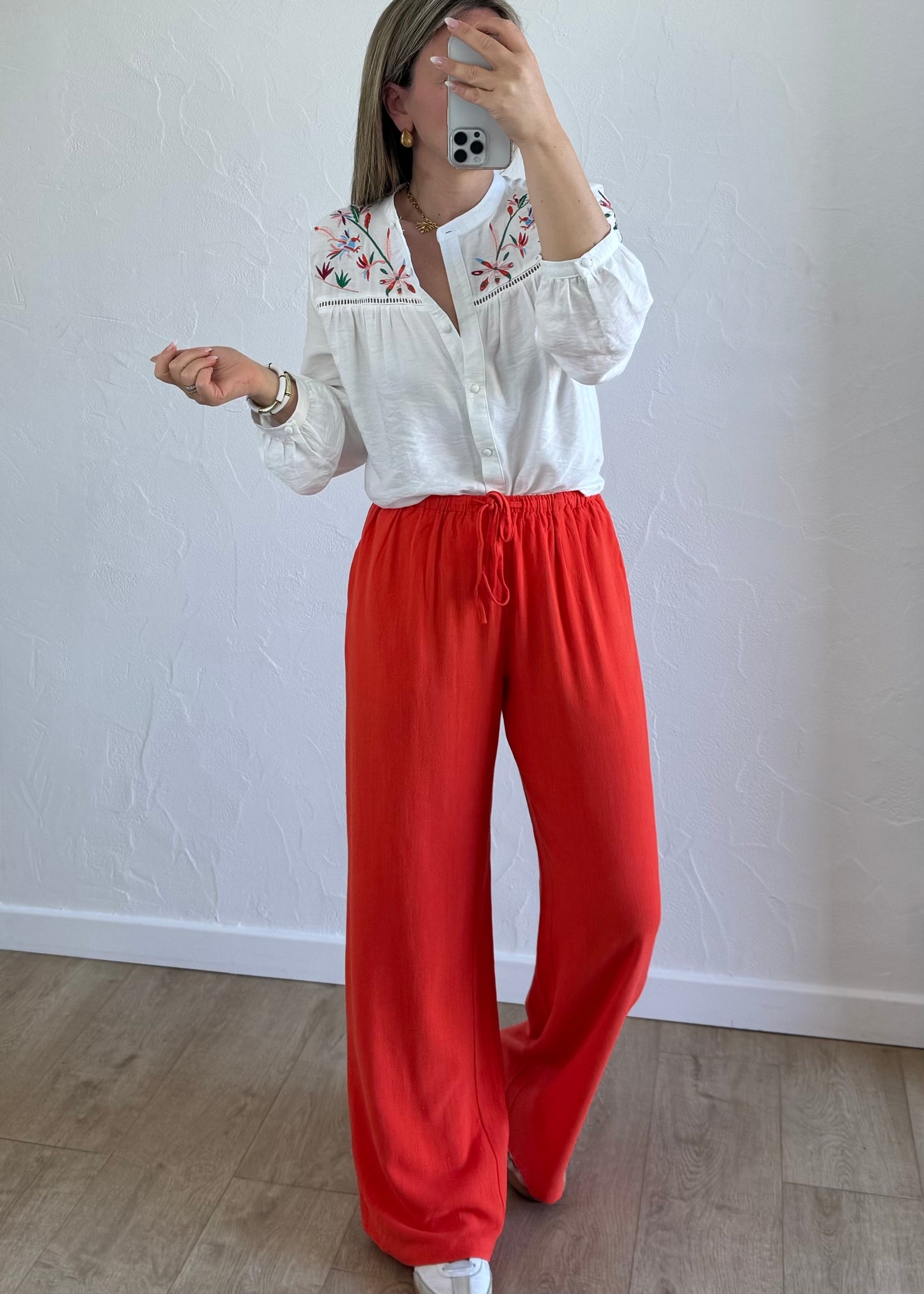 Pantalon Marion Corail