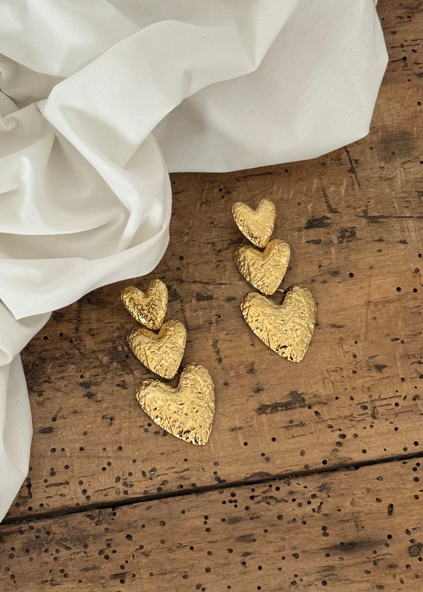 Boucles d’oreilles COEURS