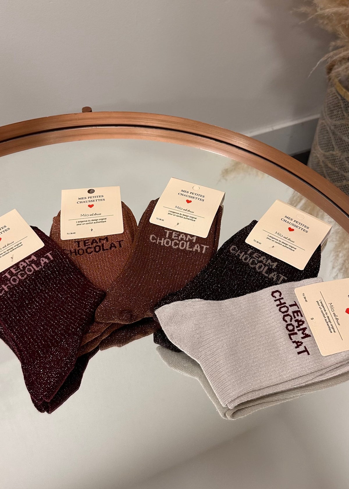 Chaussettes «Team Chocolat»