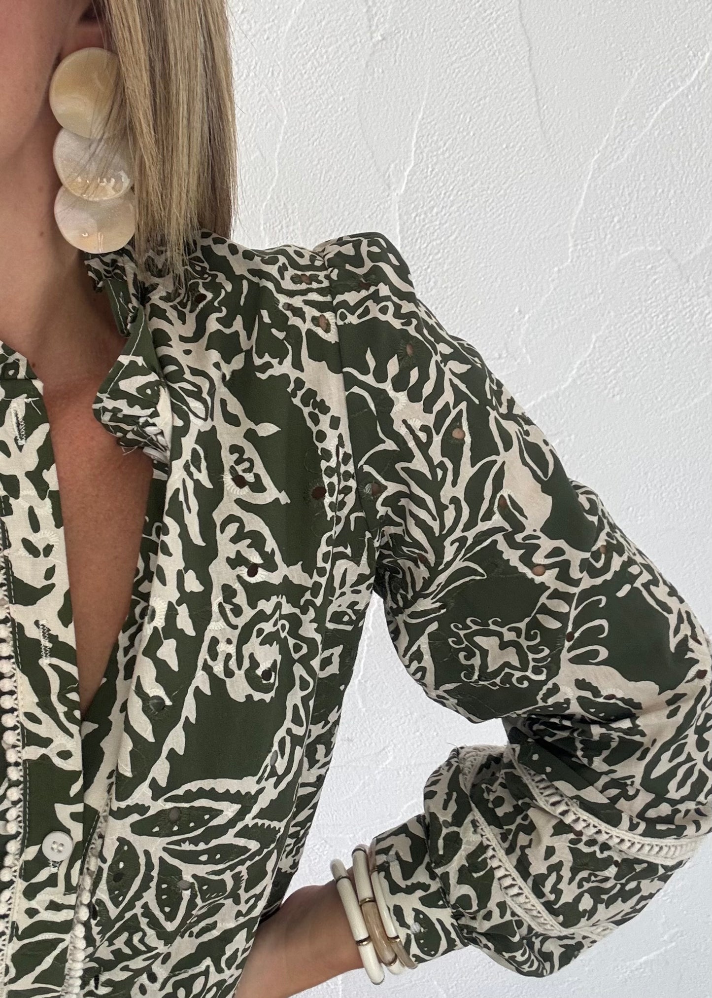 Chemisier HELENA Vert
