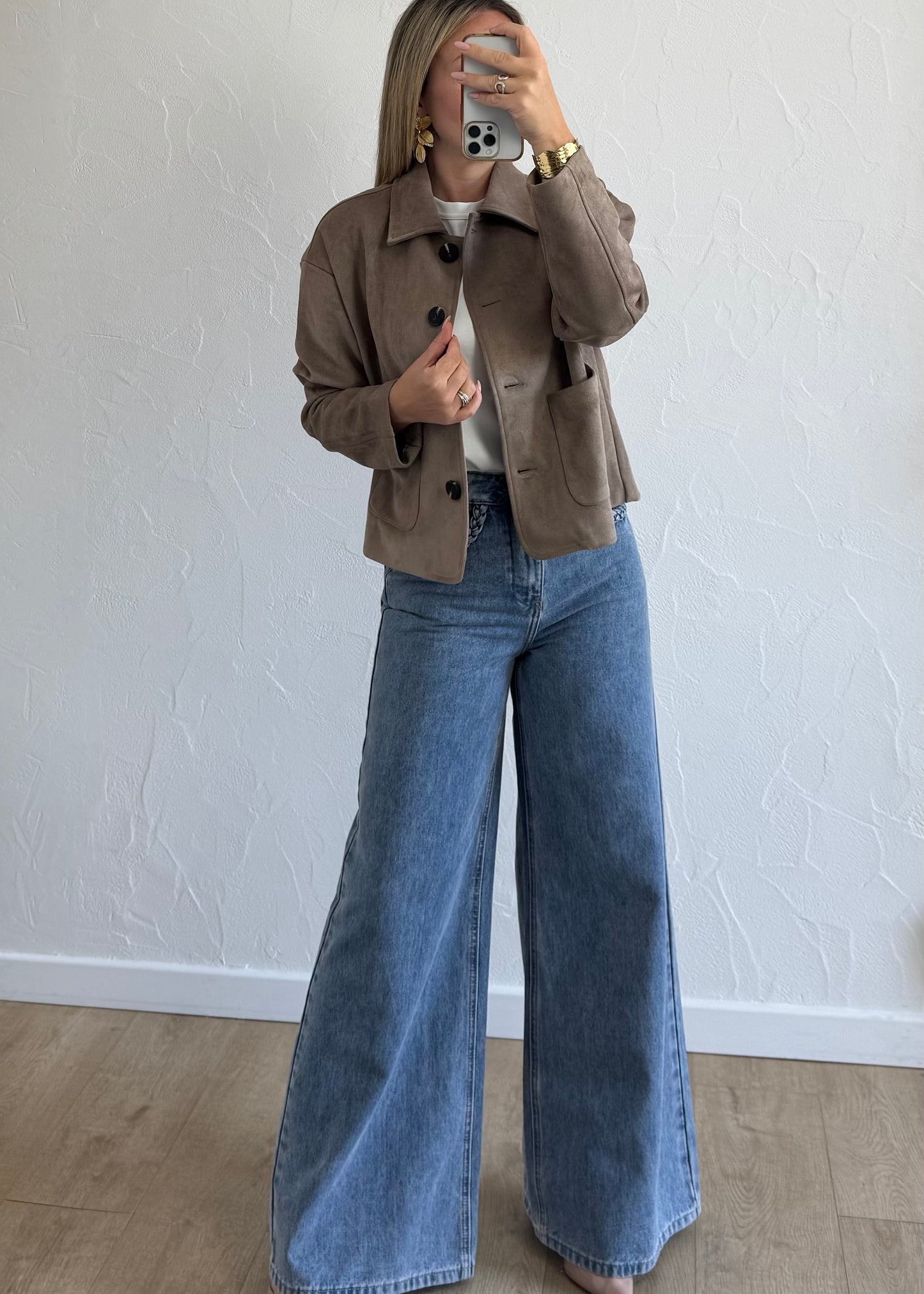 Veste TINA Taupe