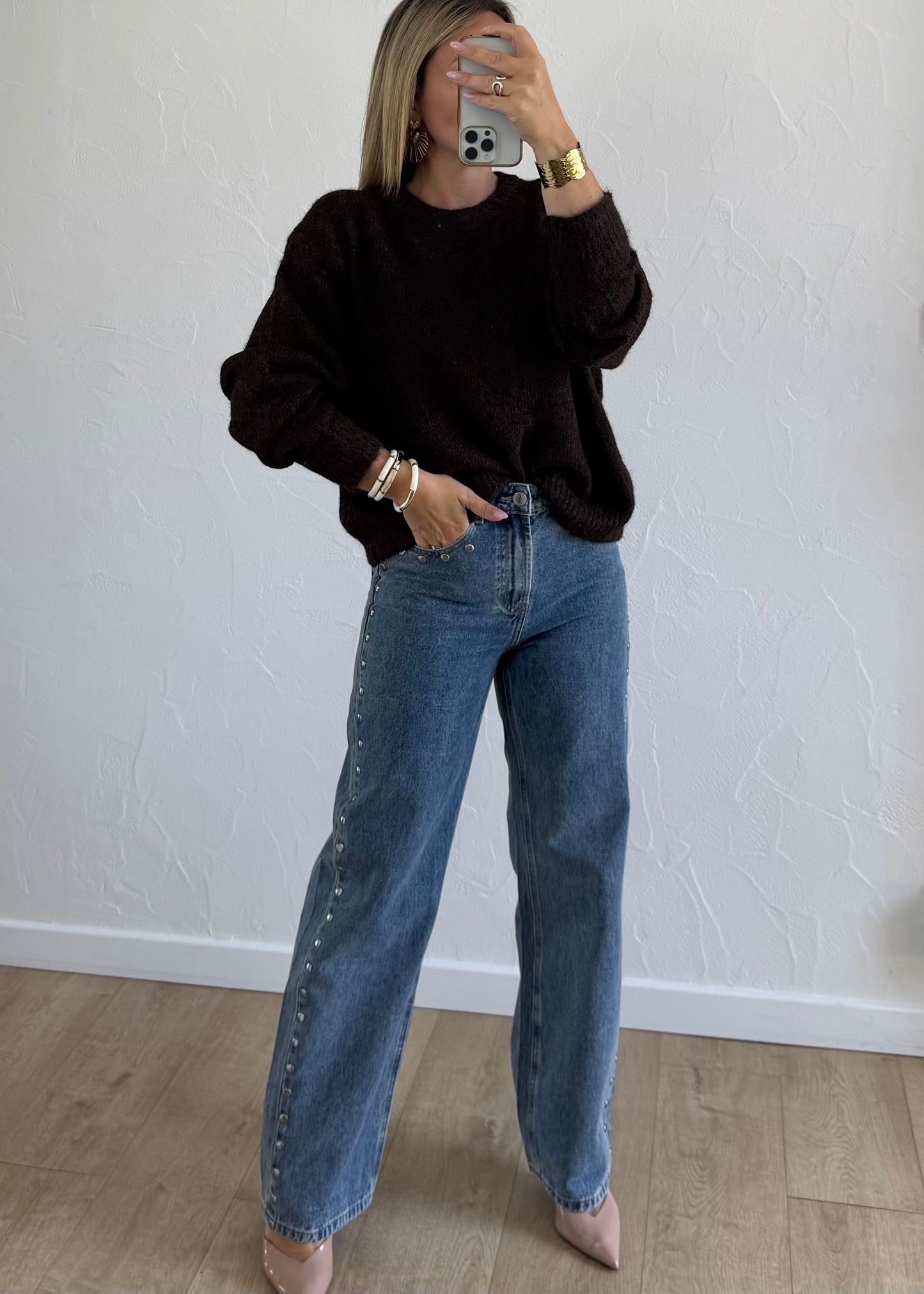 Pull SAPHIR Marron