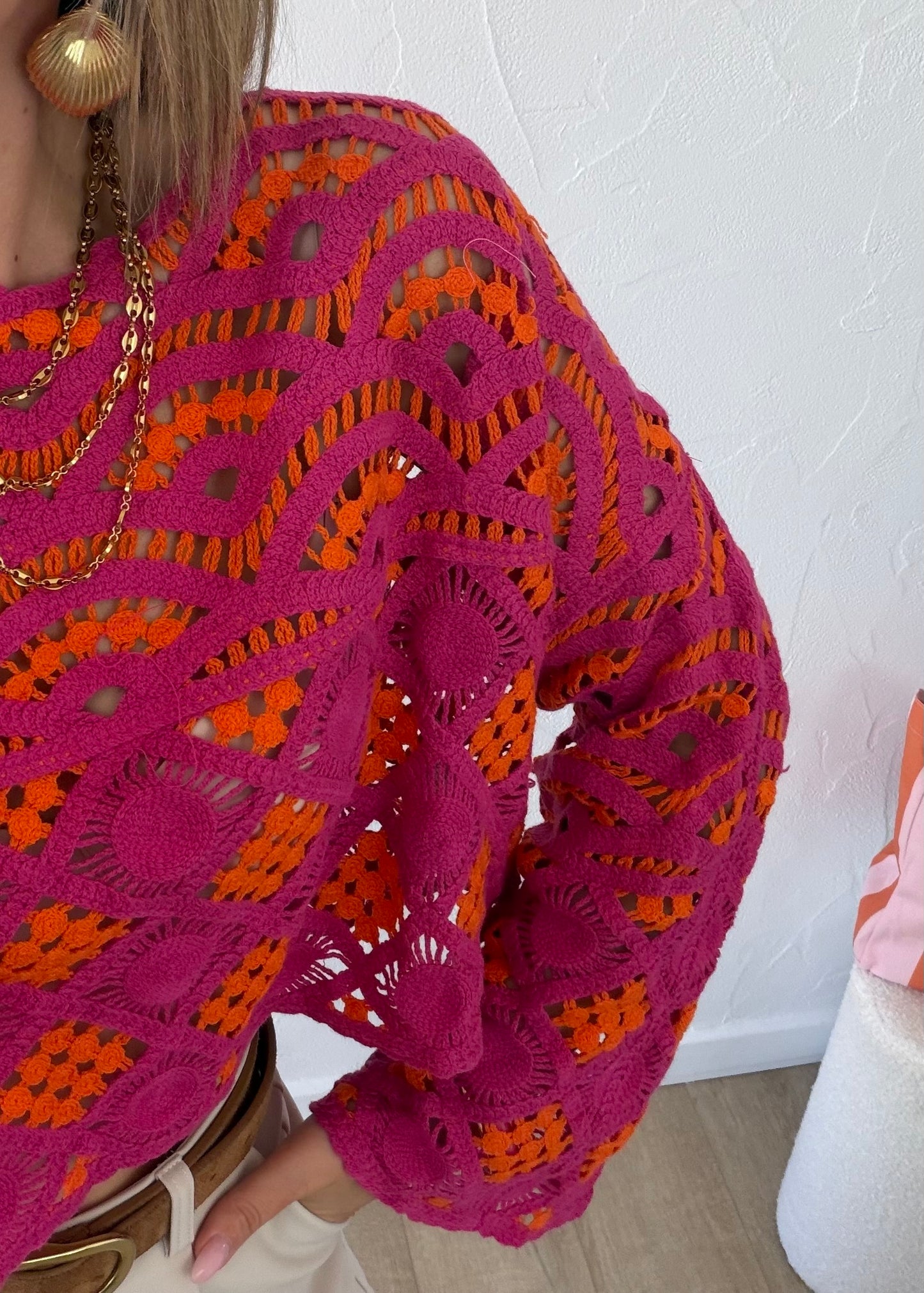 Haut ZAZIE Fuschia