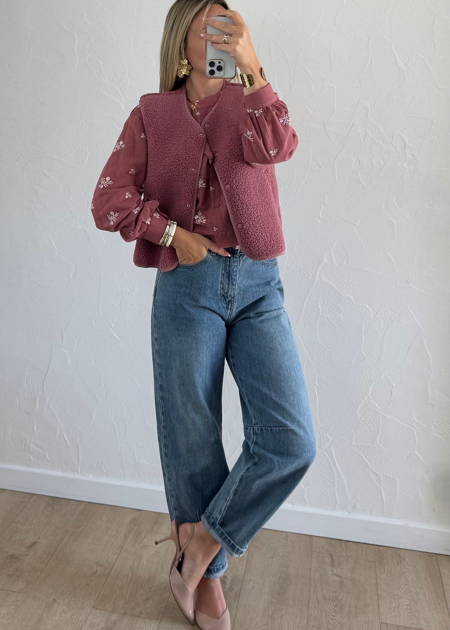 Chemisier PAULIEN Rose