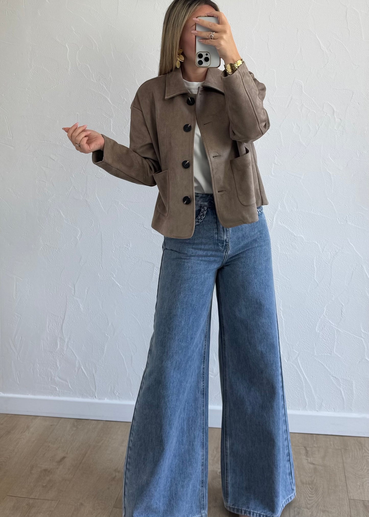 Veste TINA Taupe