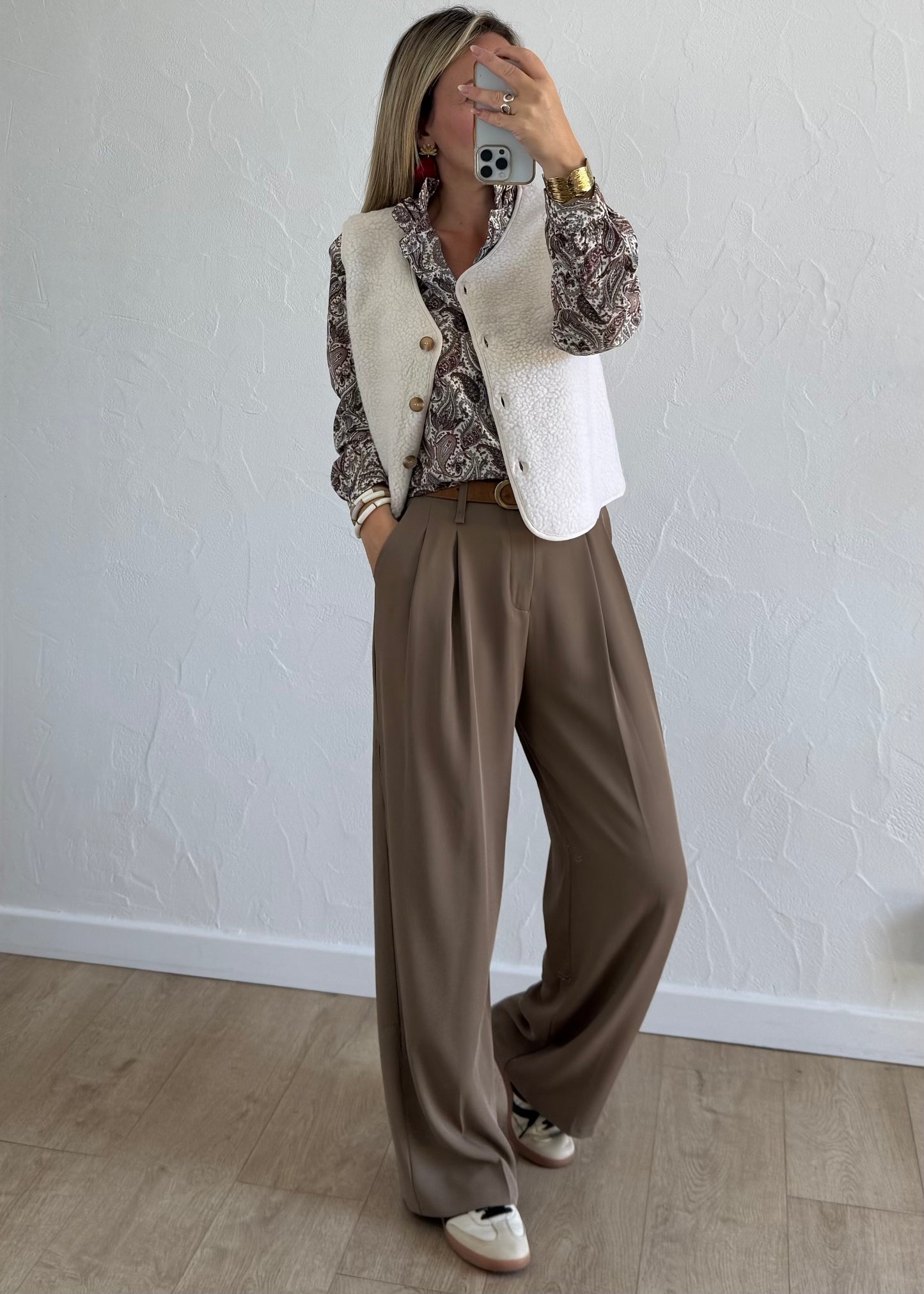 Chemisier LILO Beige