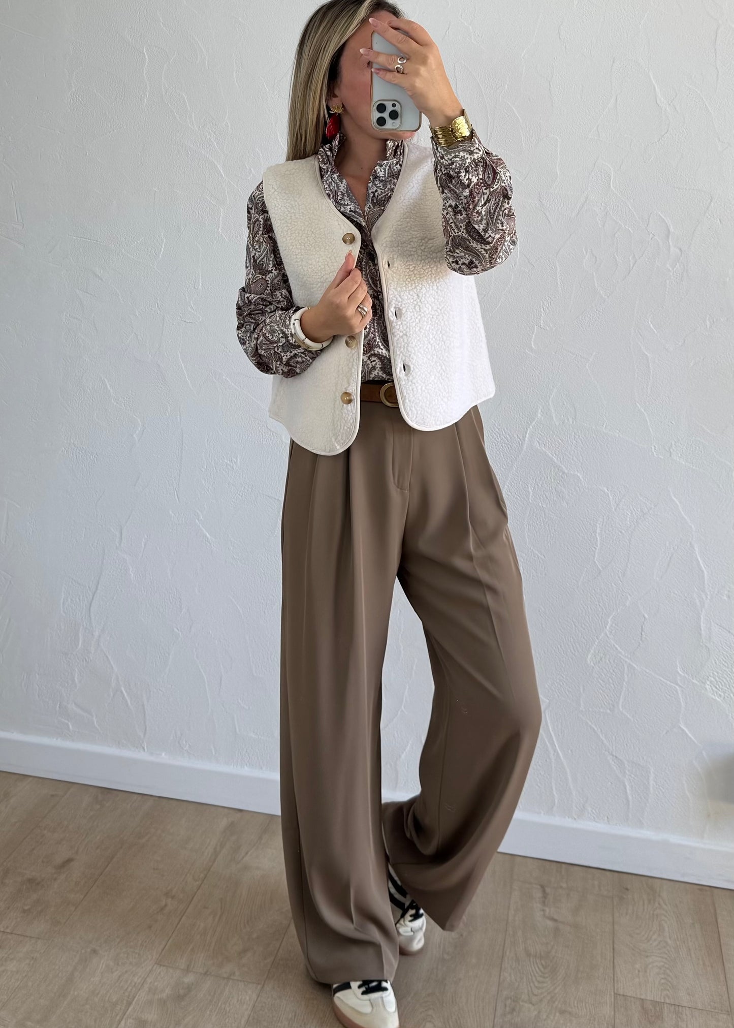 Chemisier LILO Beige