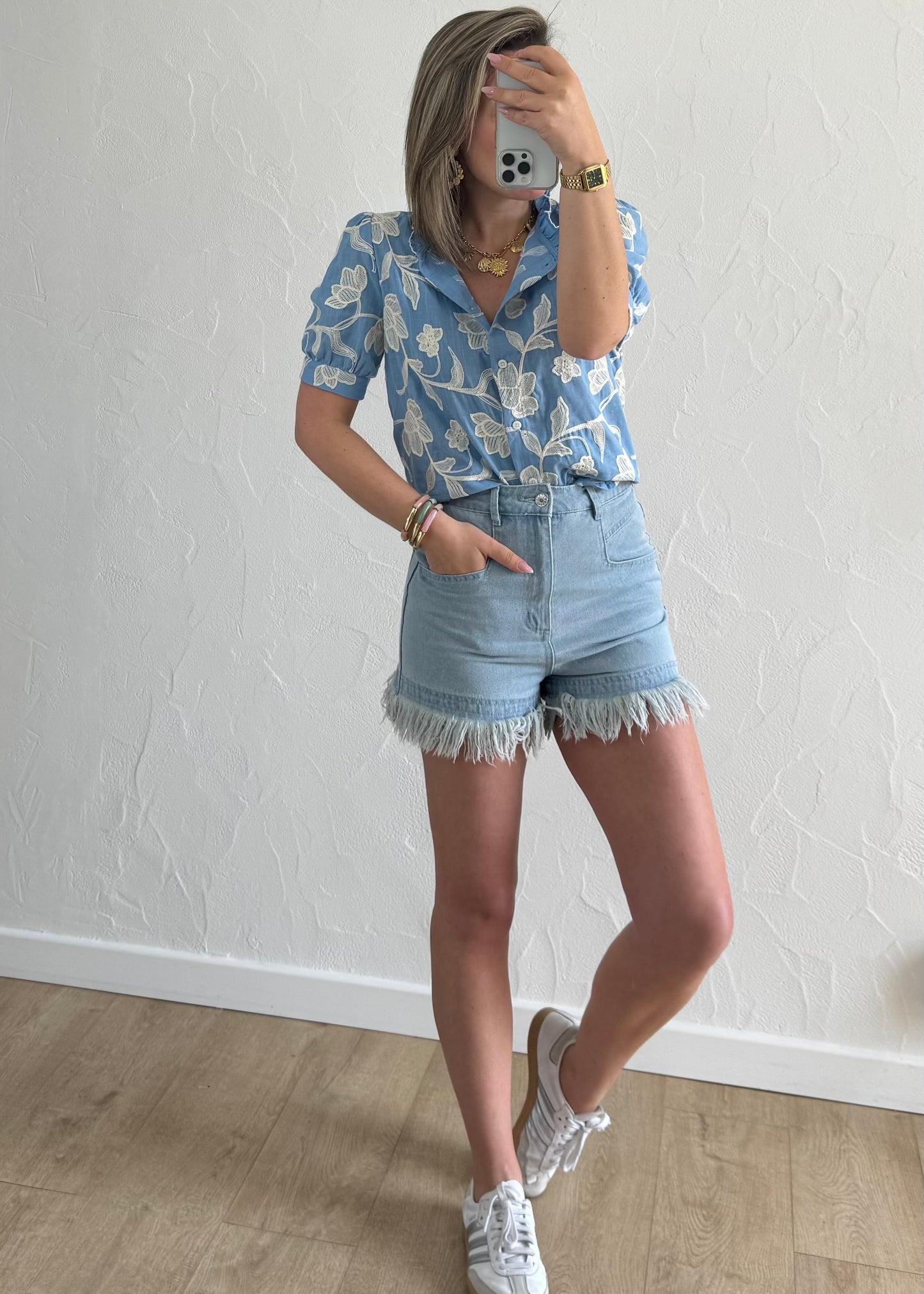 Chemisier Julia Bleu