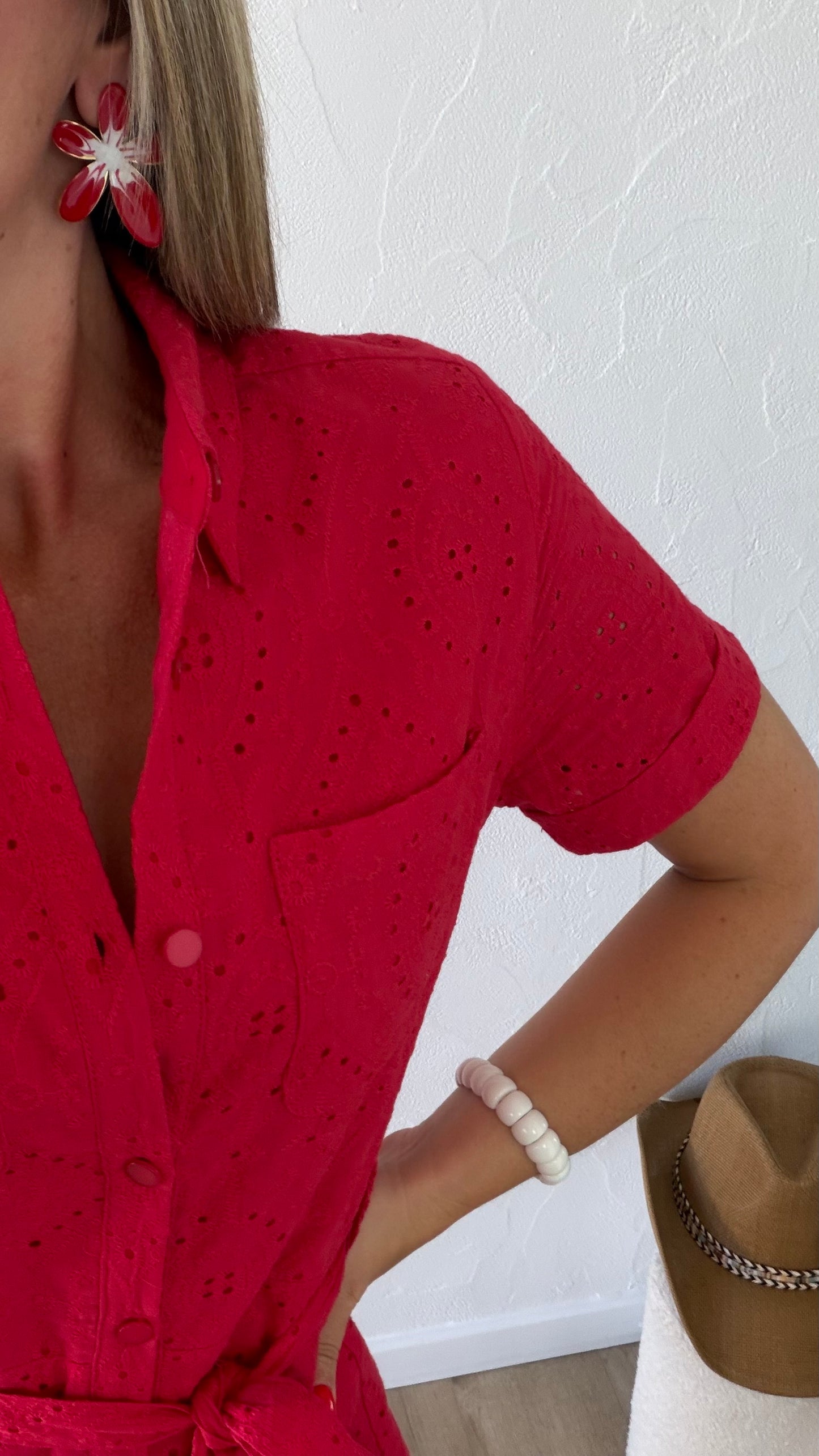 Robe ELOISE Rouge