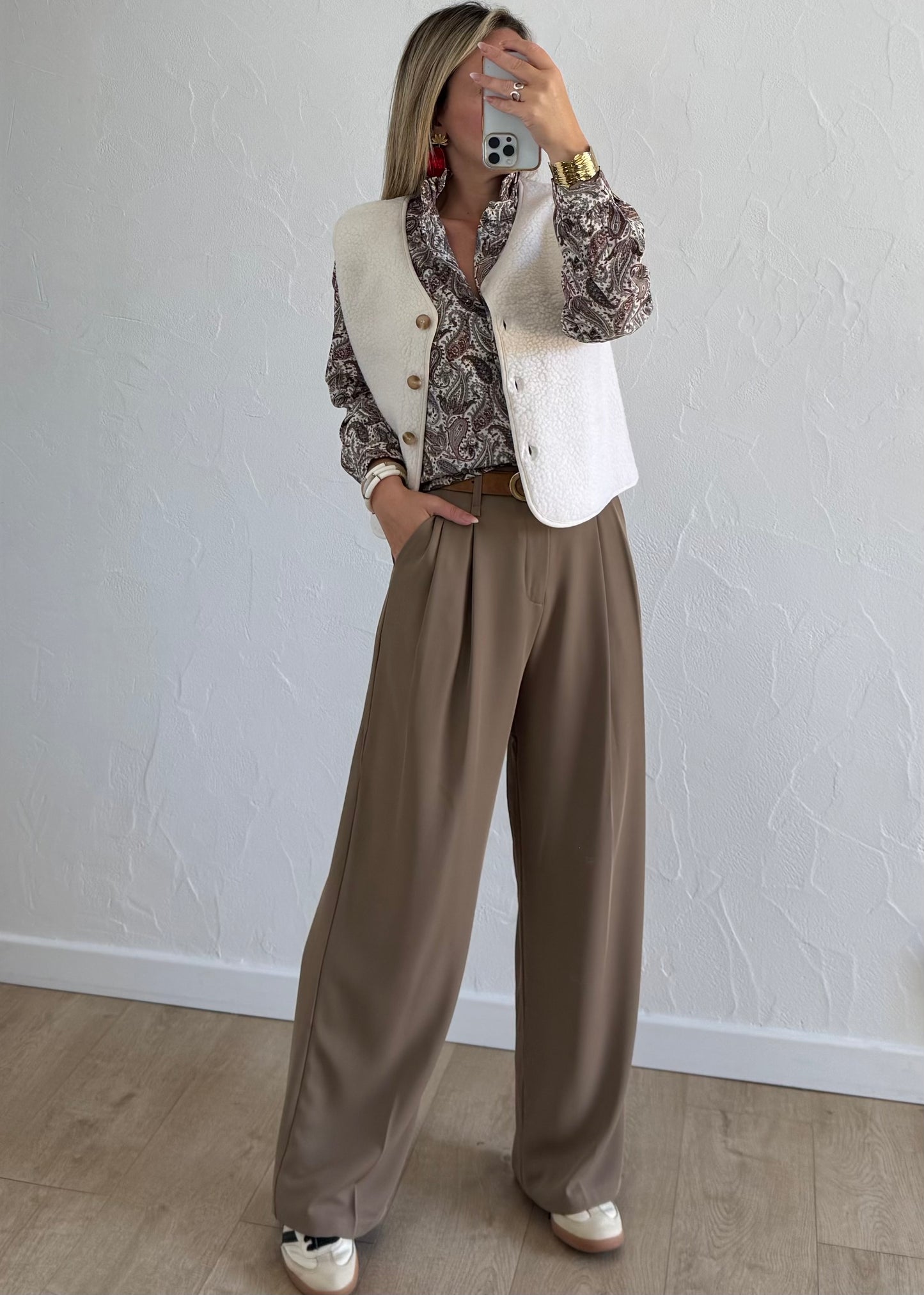 Chemisier LILO Beige