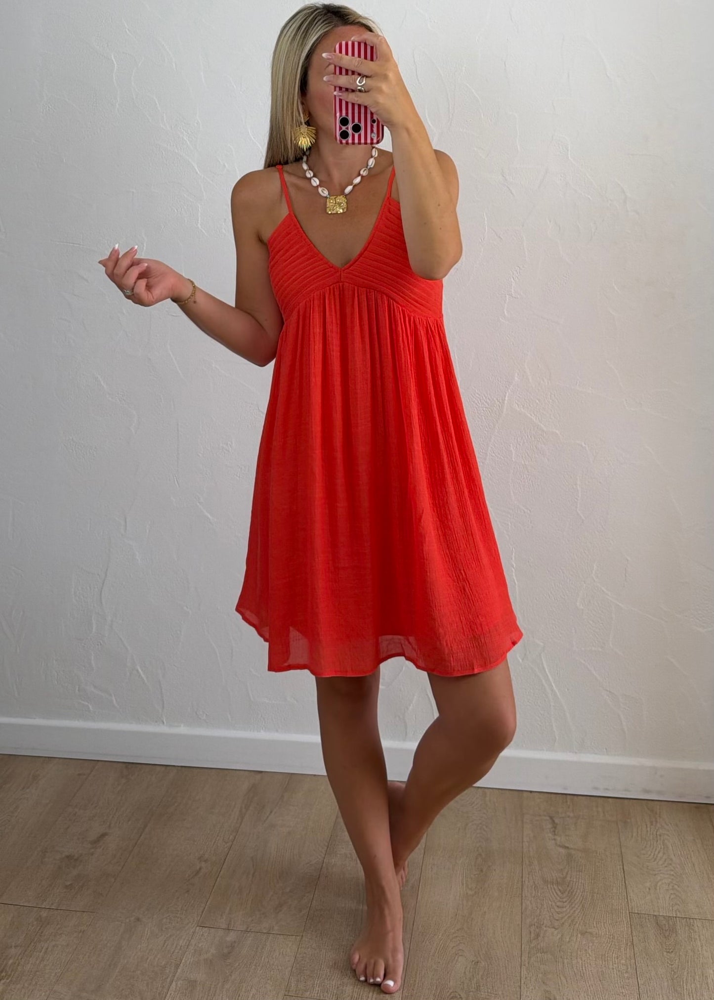 Robe ASTRID Corail