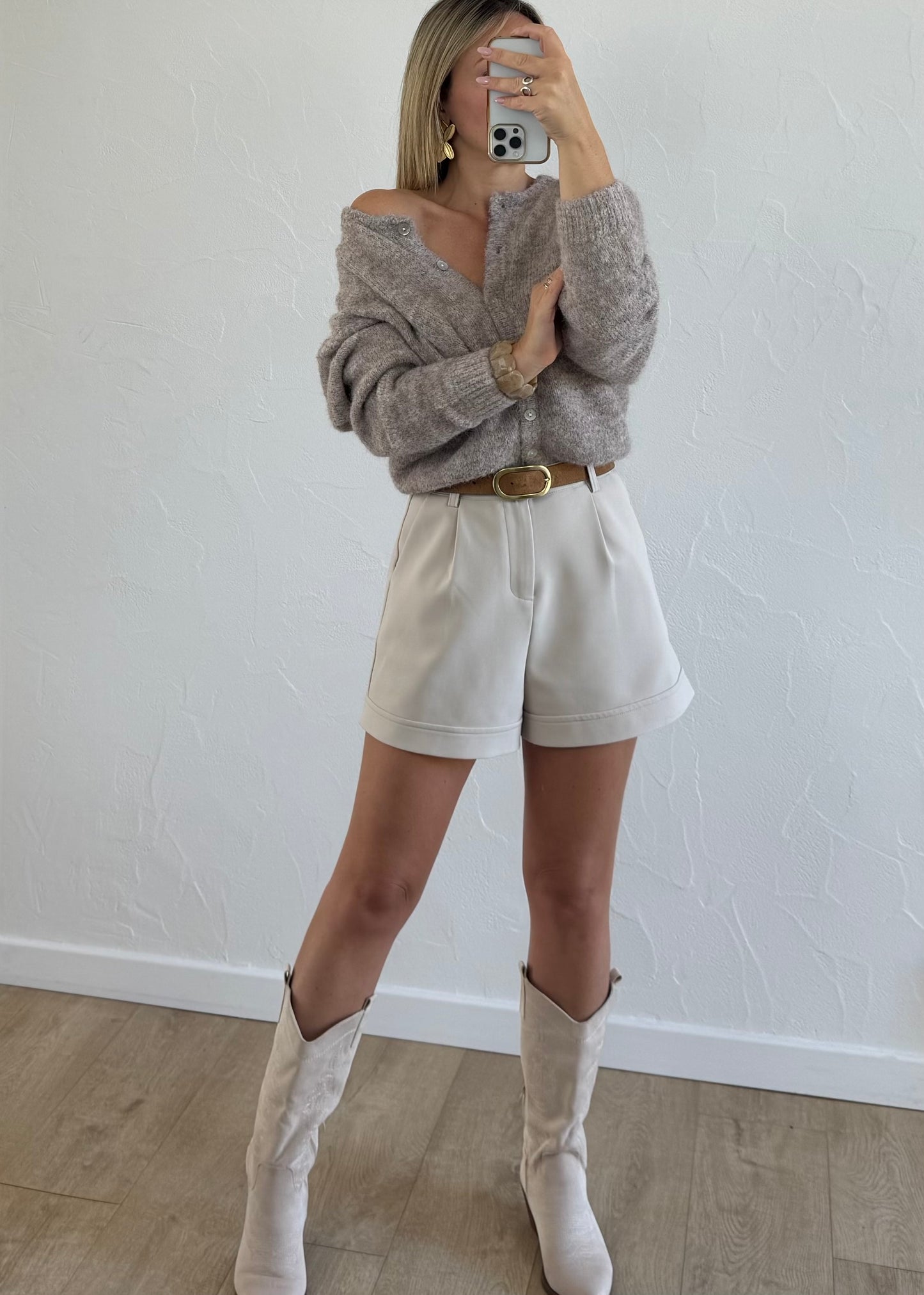 Gilet ZINNIA Taupe