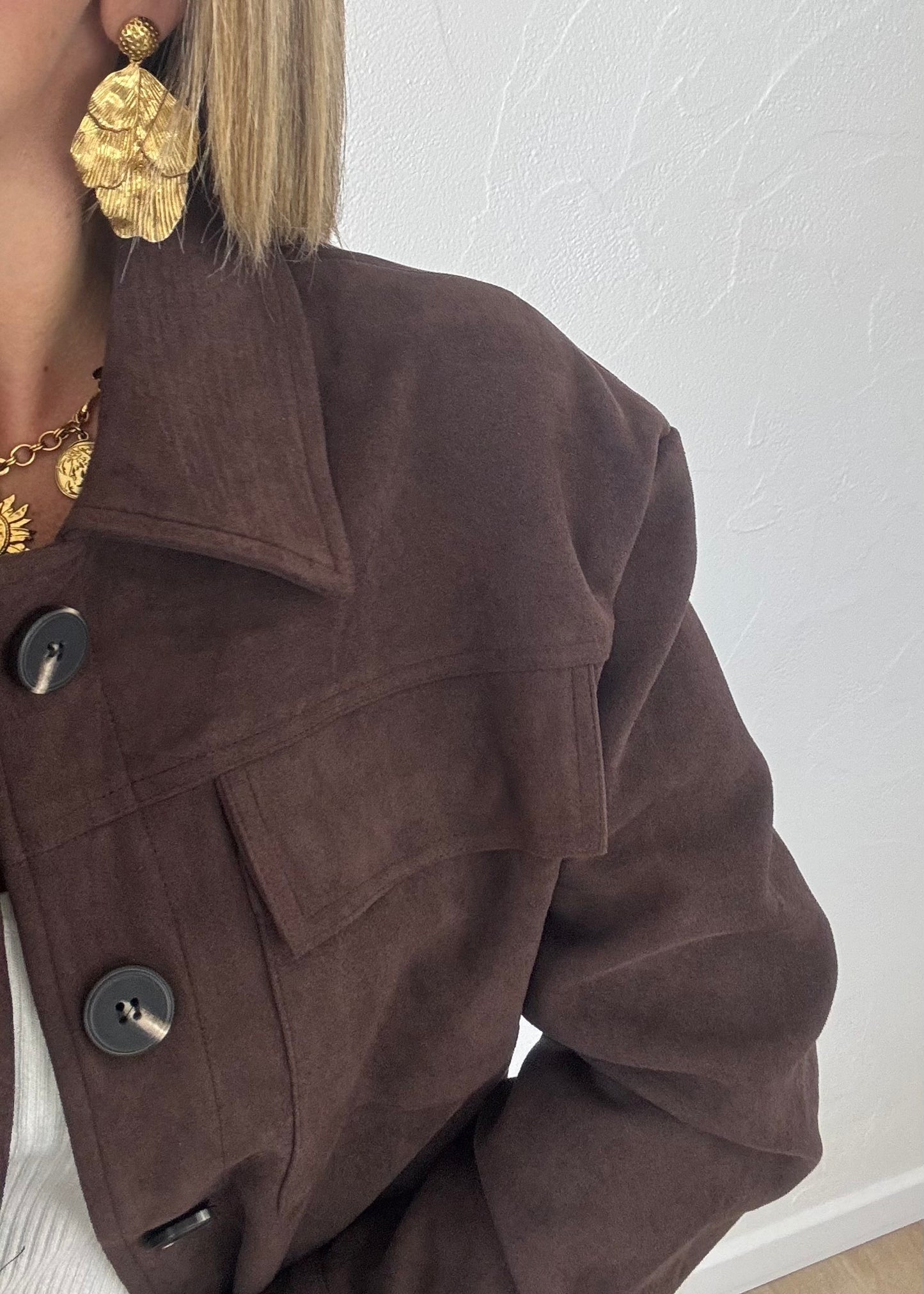 Veste TINA Marron