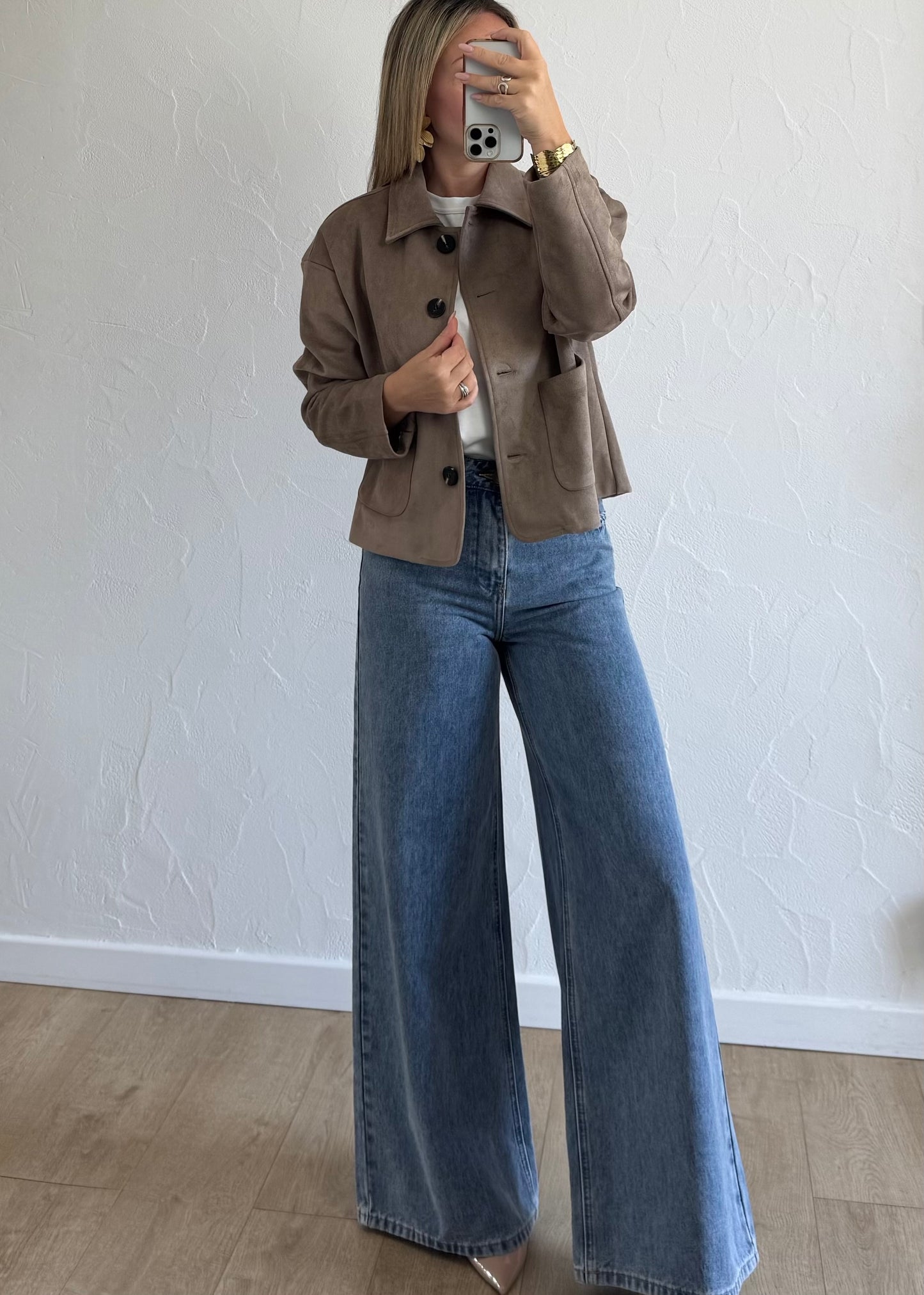 Veste TINA Taupe