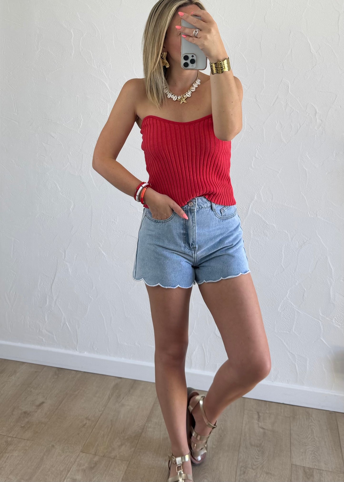 Bandeau Emmie Rouge