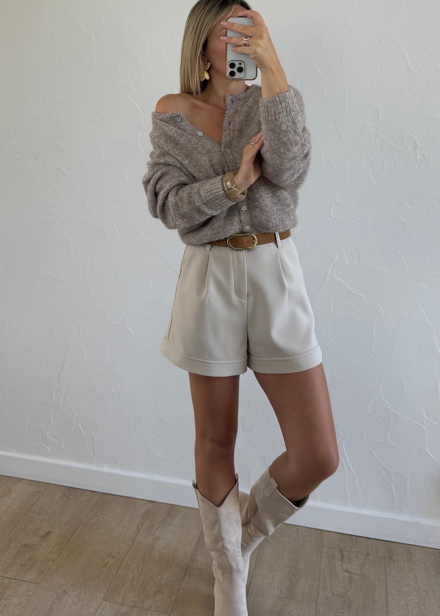 Gilet ZINNIA Taupe