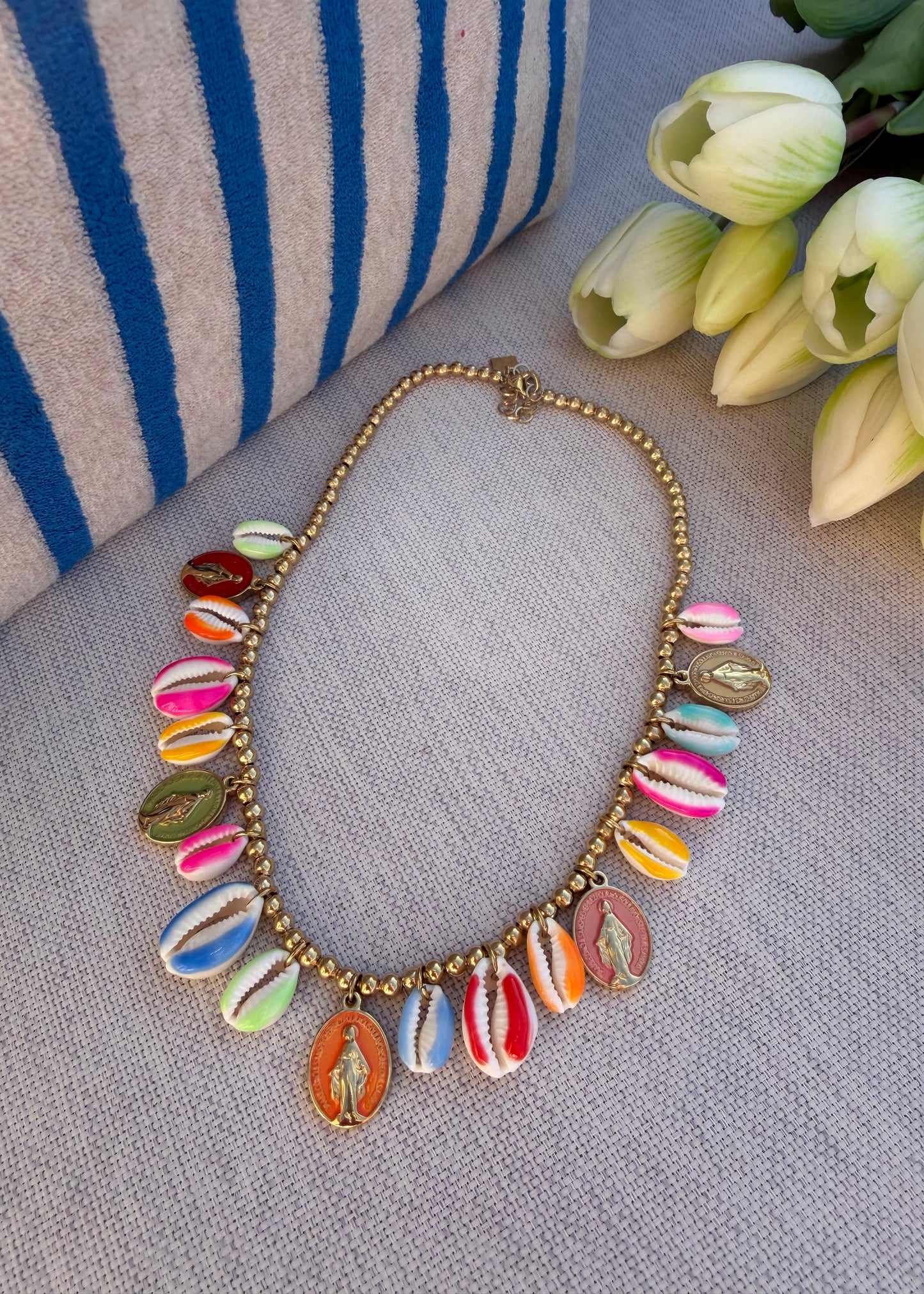 Collier COQUILLAGES Breloques