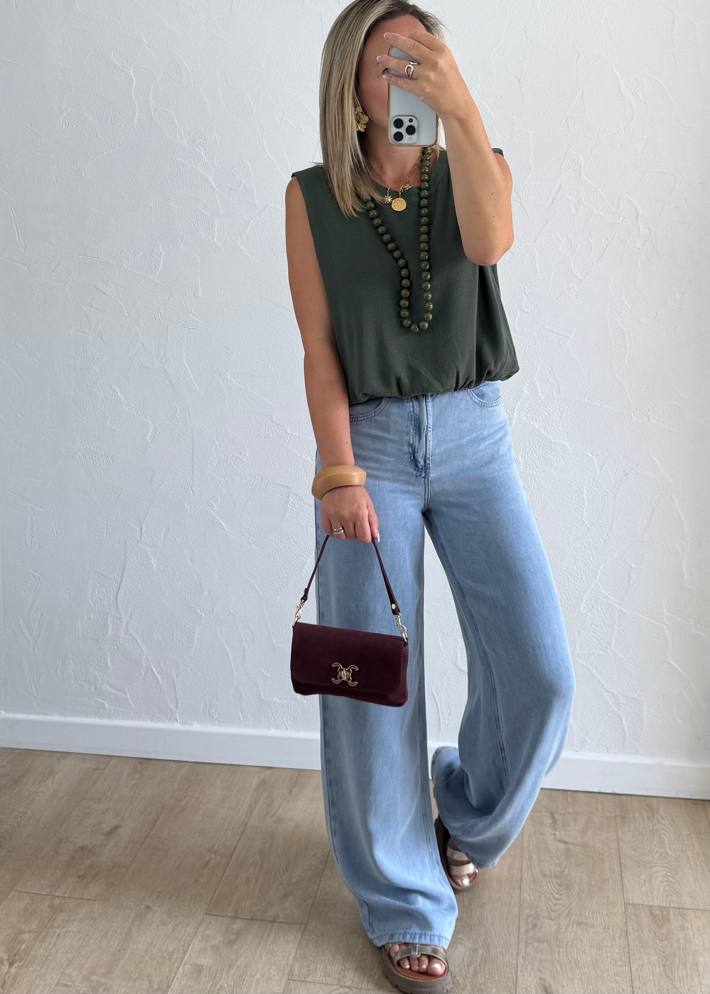 Haut LAURA Kaki