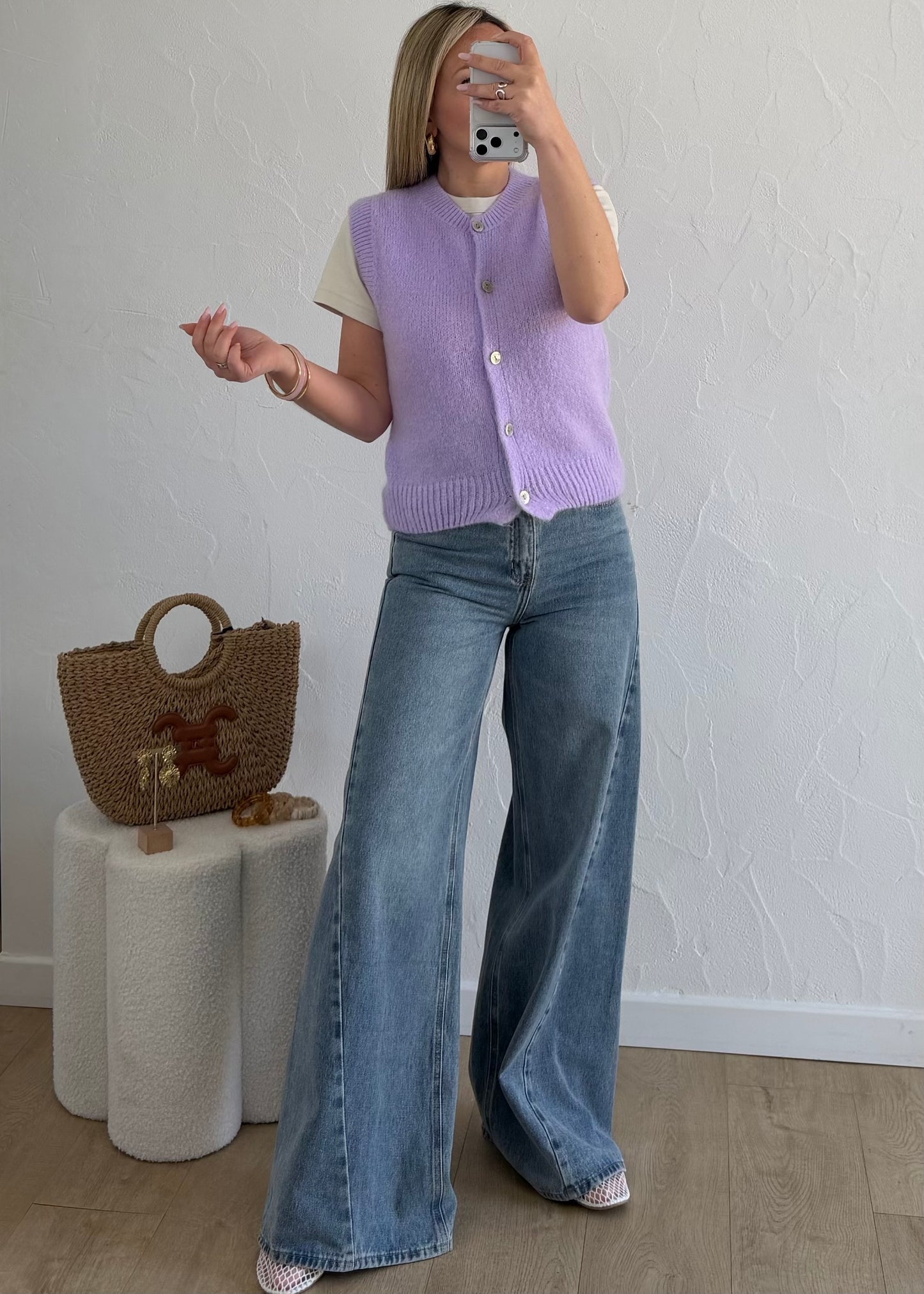 Gilet ADRIANNA Violet