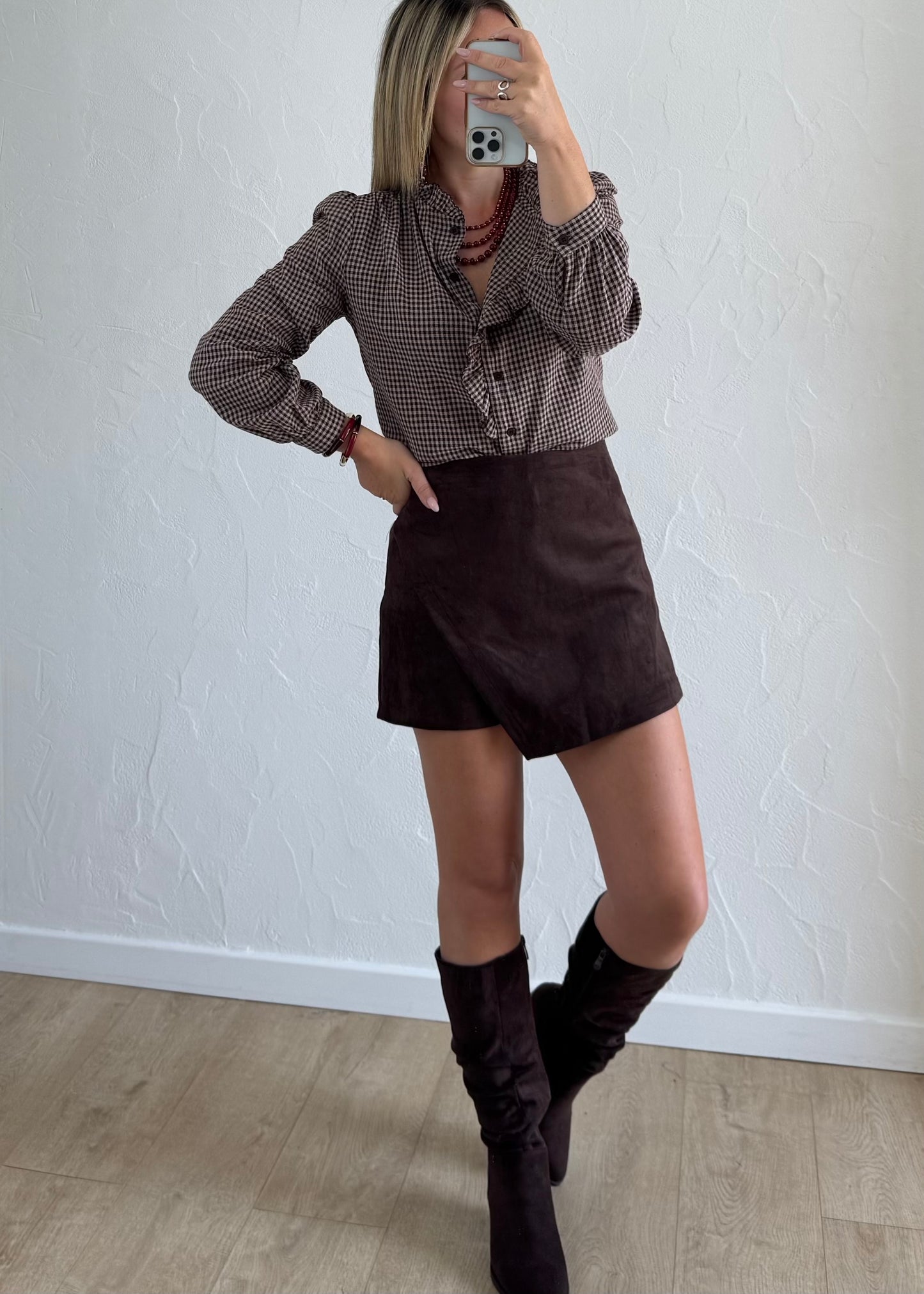 Chemisier ASIA Marron