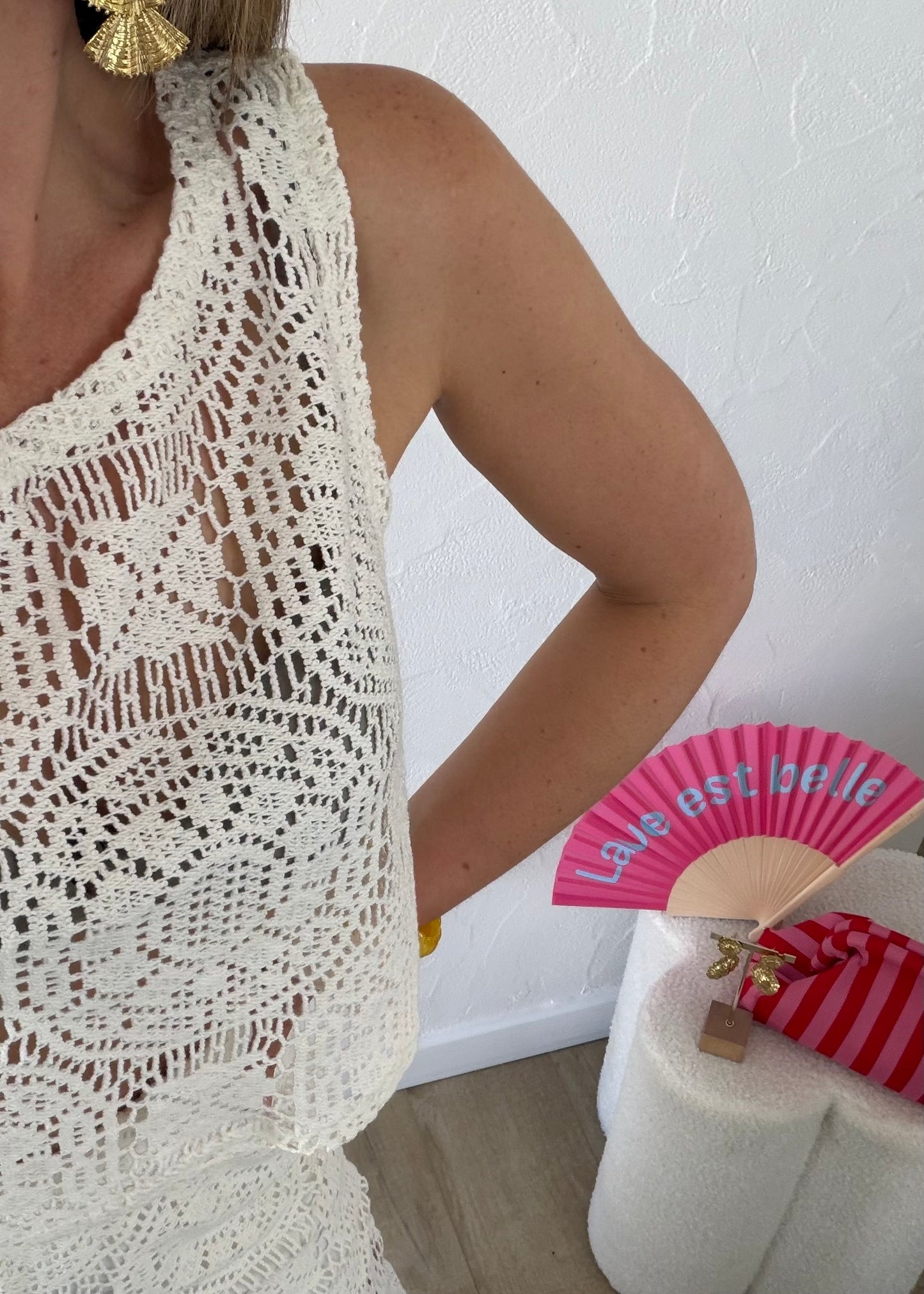 Haut ALBAELLE Crochet