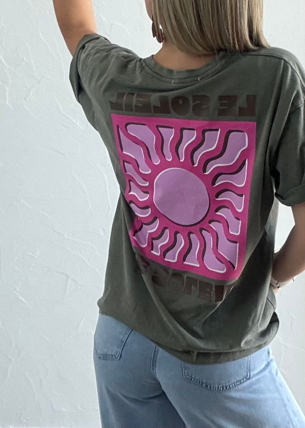 Tee-shirt « LE SOLEIL » Vert