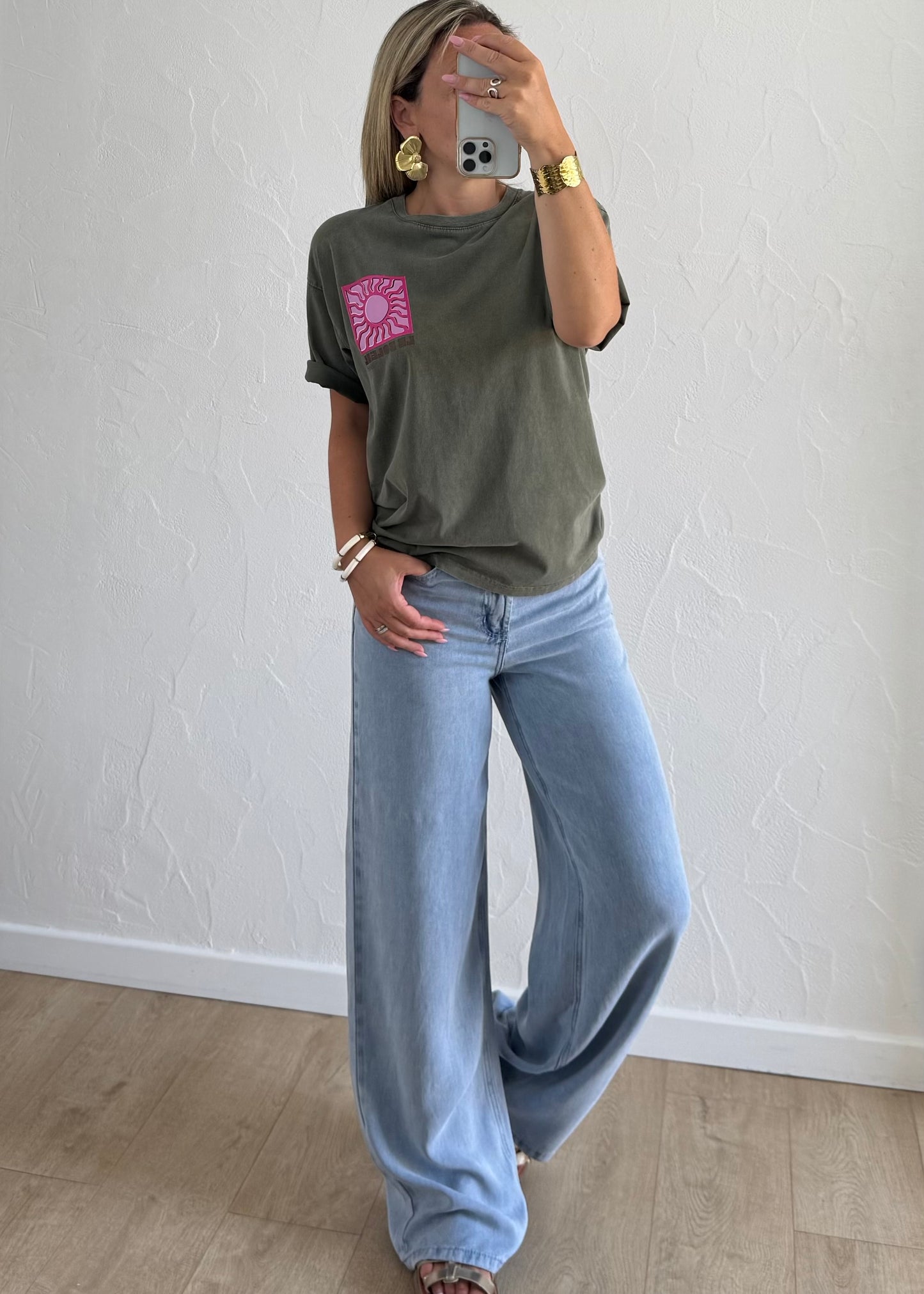 Tee-shirt « LE SOLEIL » Vert