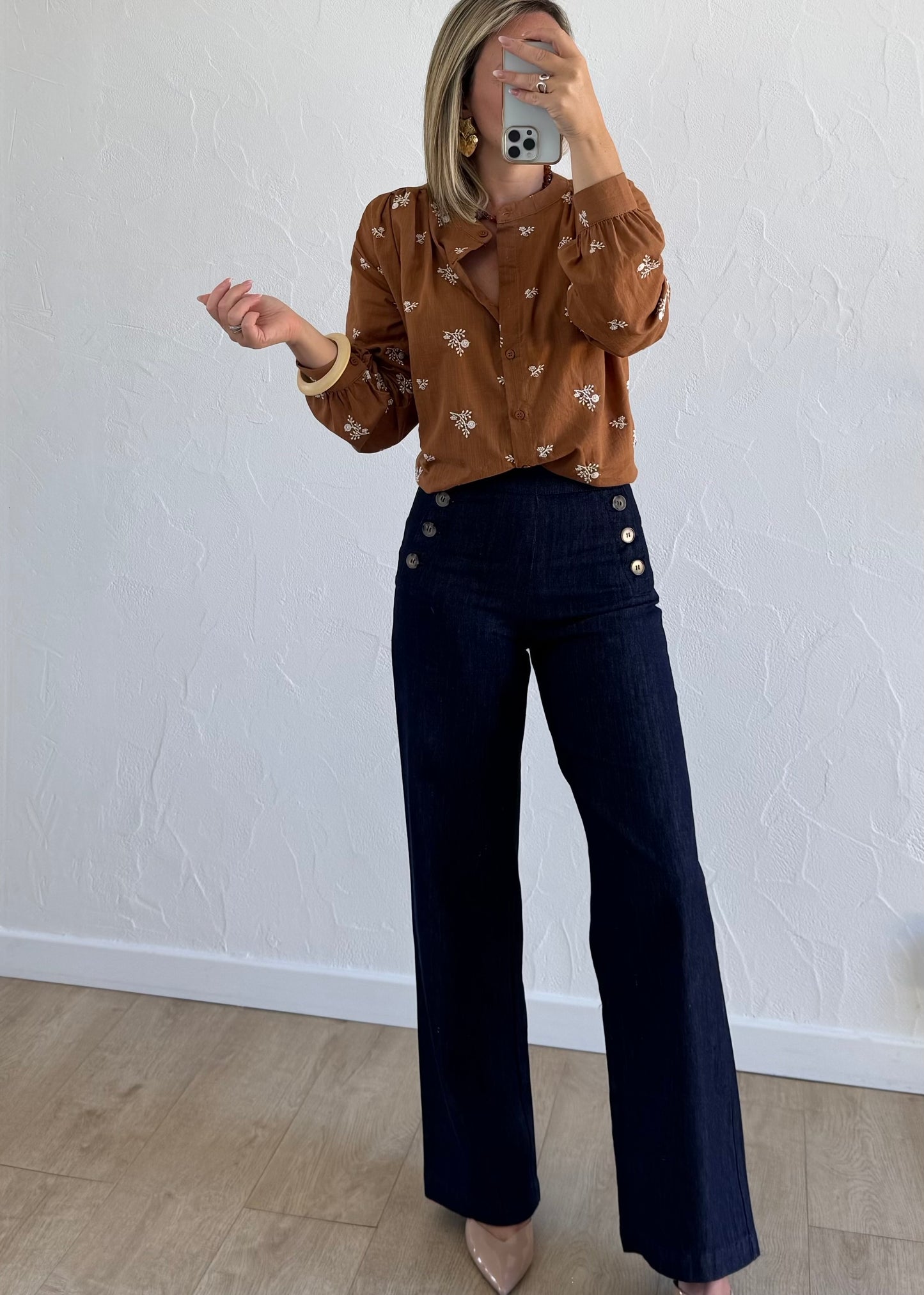 Chemisier PAULIEN Camel