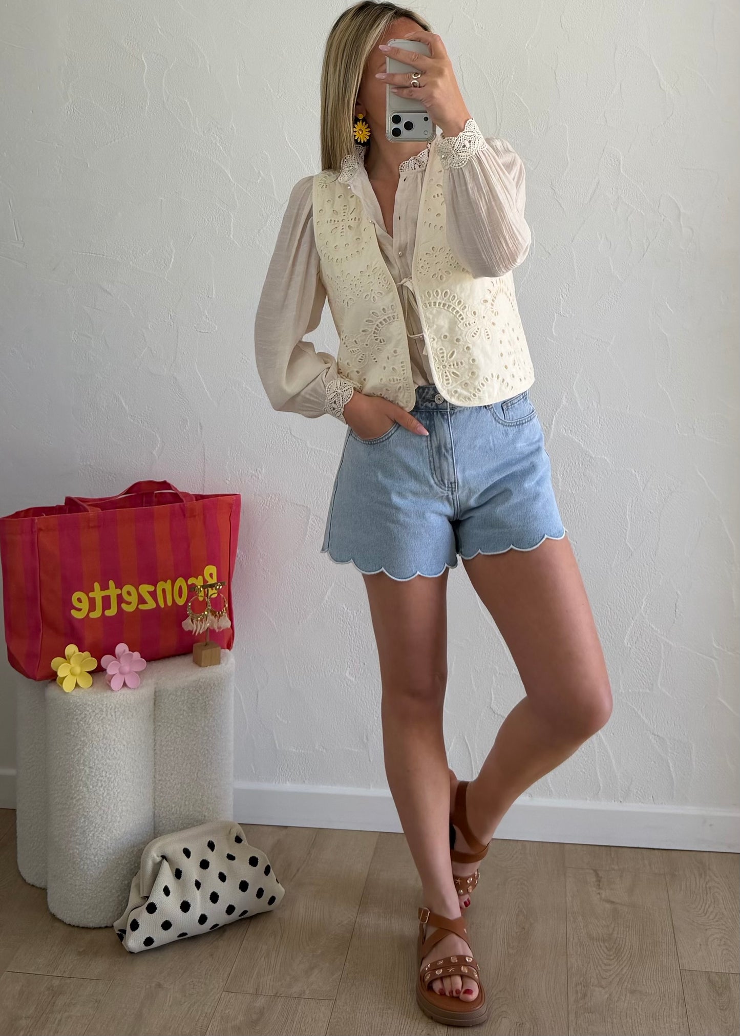 Gilet SILO Ivoire