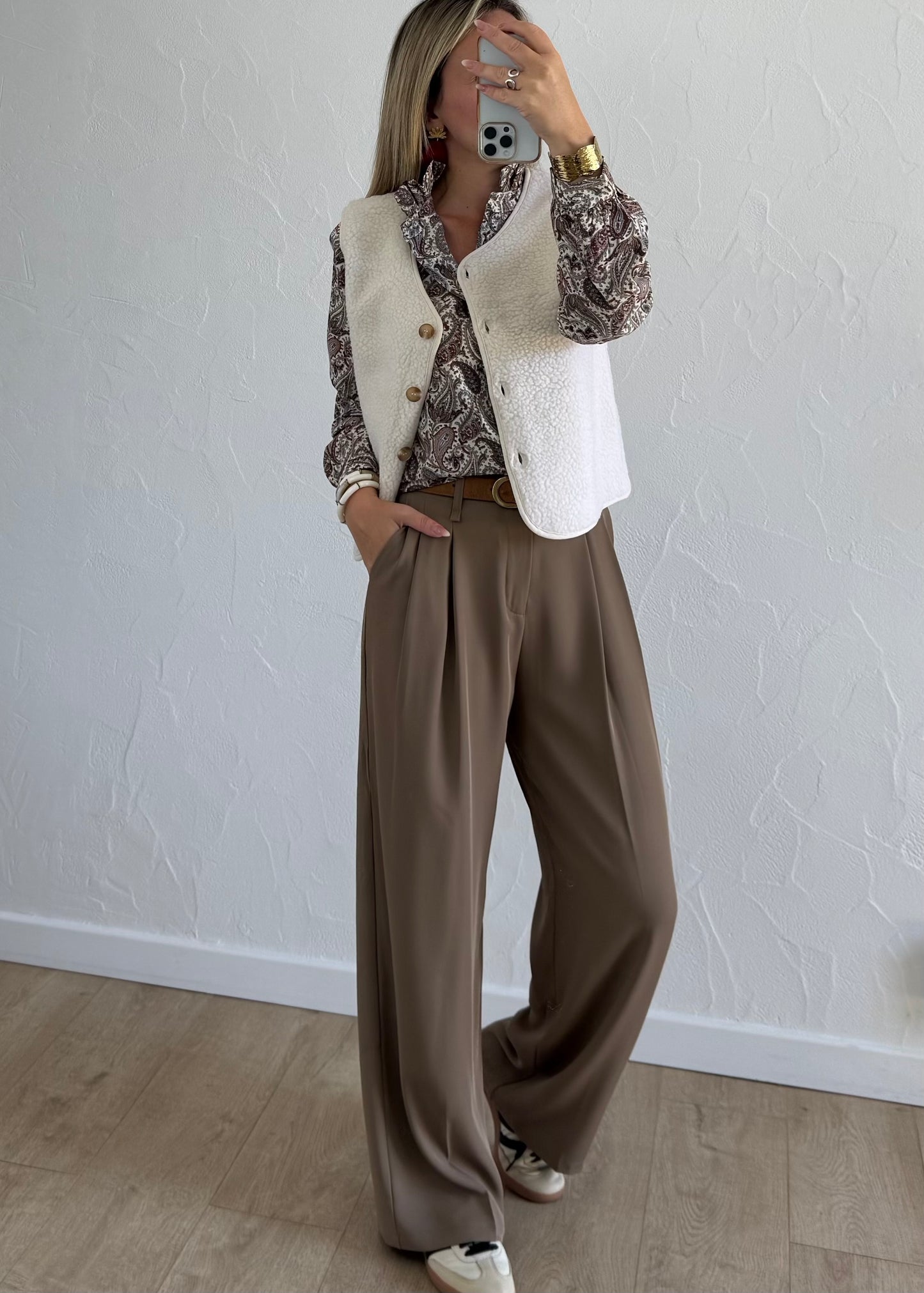 Chemisier LILO Beige