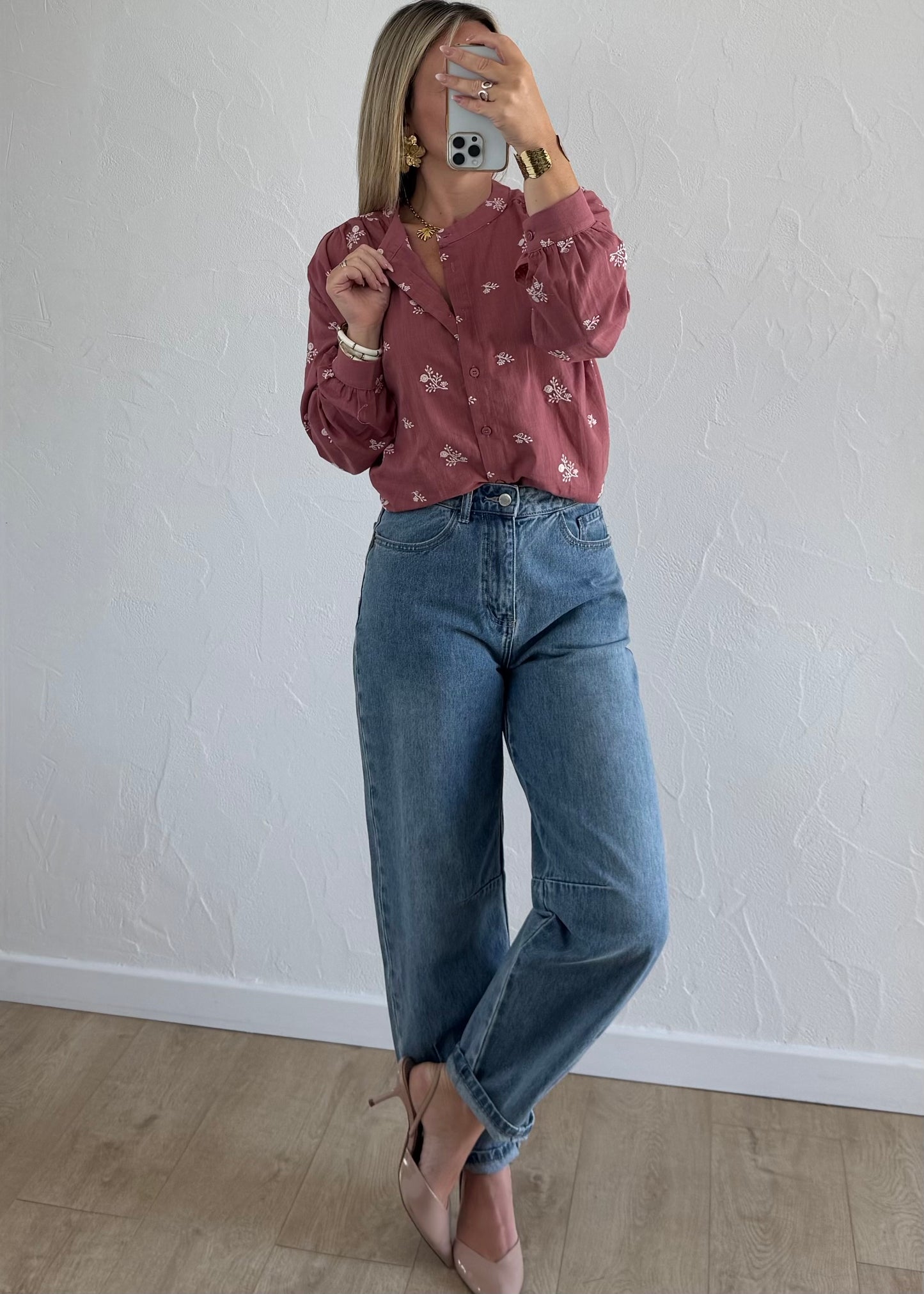 Chemisier PAULIEN Rose