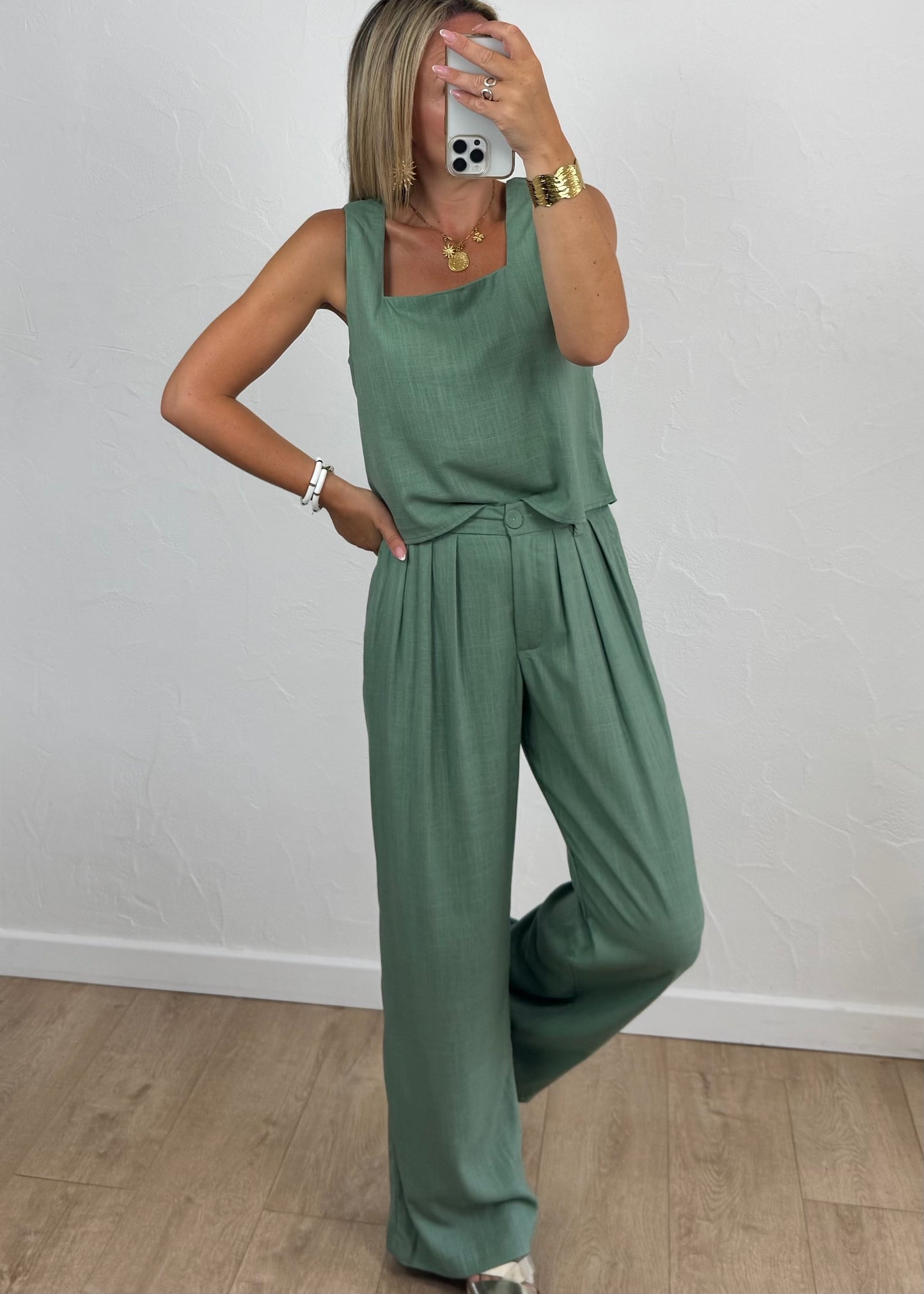 Haut Céline Vert