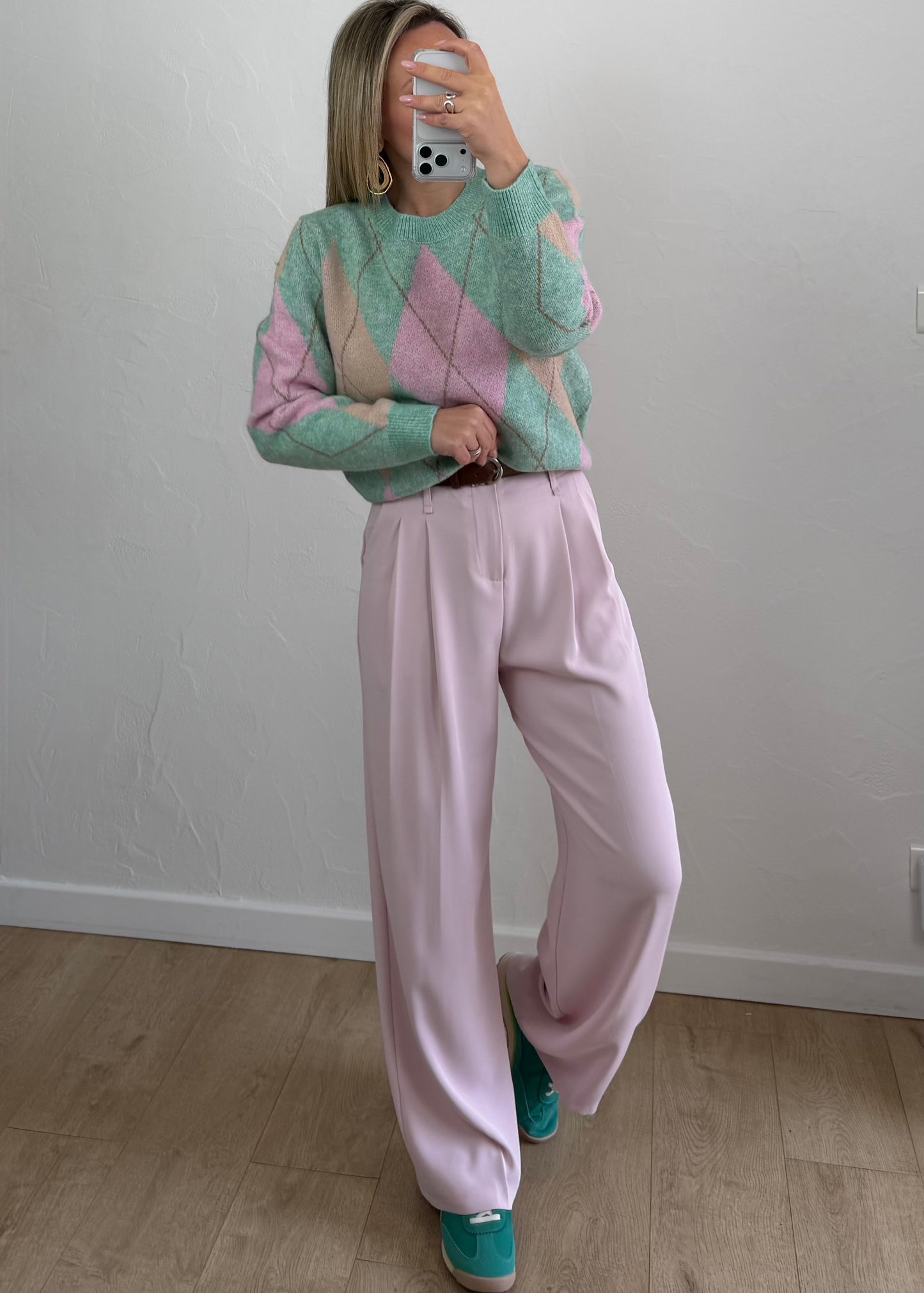 Pantalon JADE Rose Pastel
