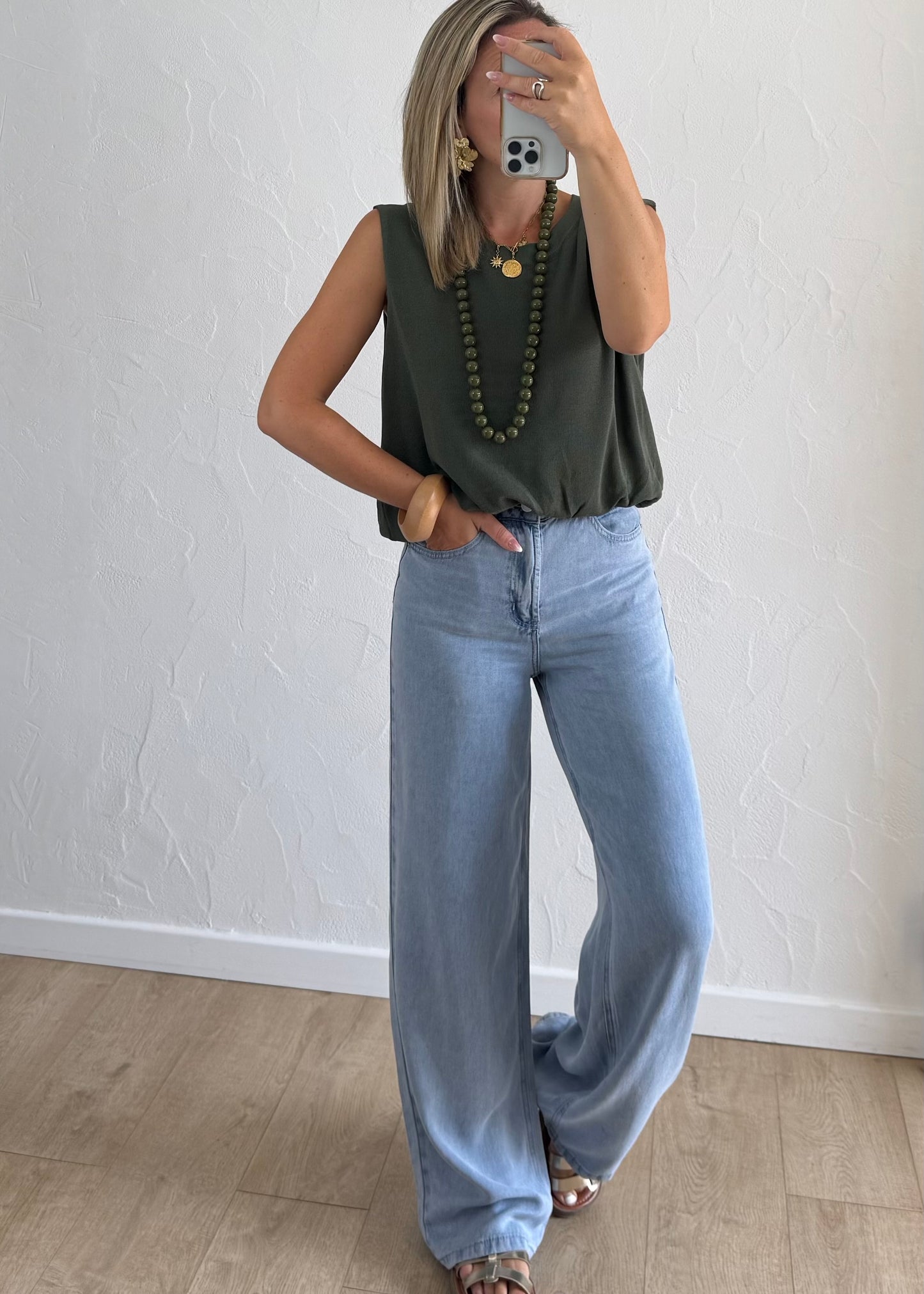 Haut LAURA Kaki