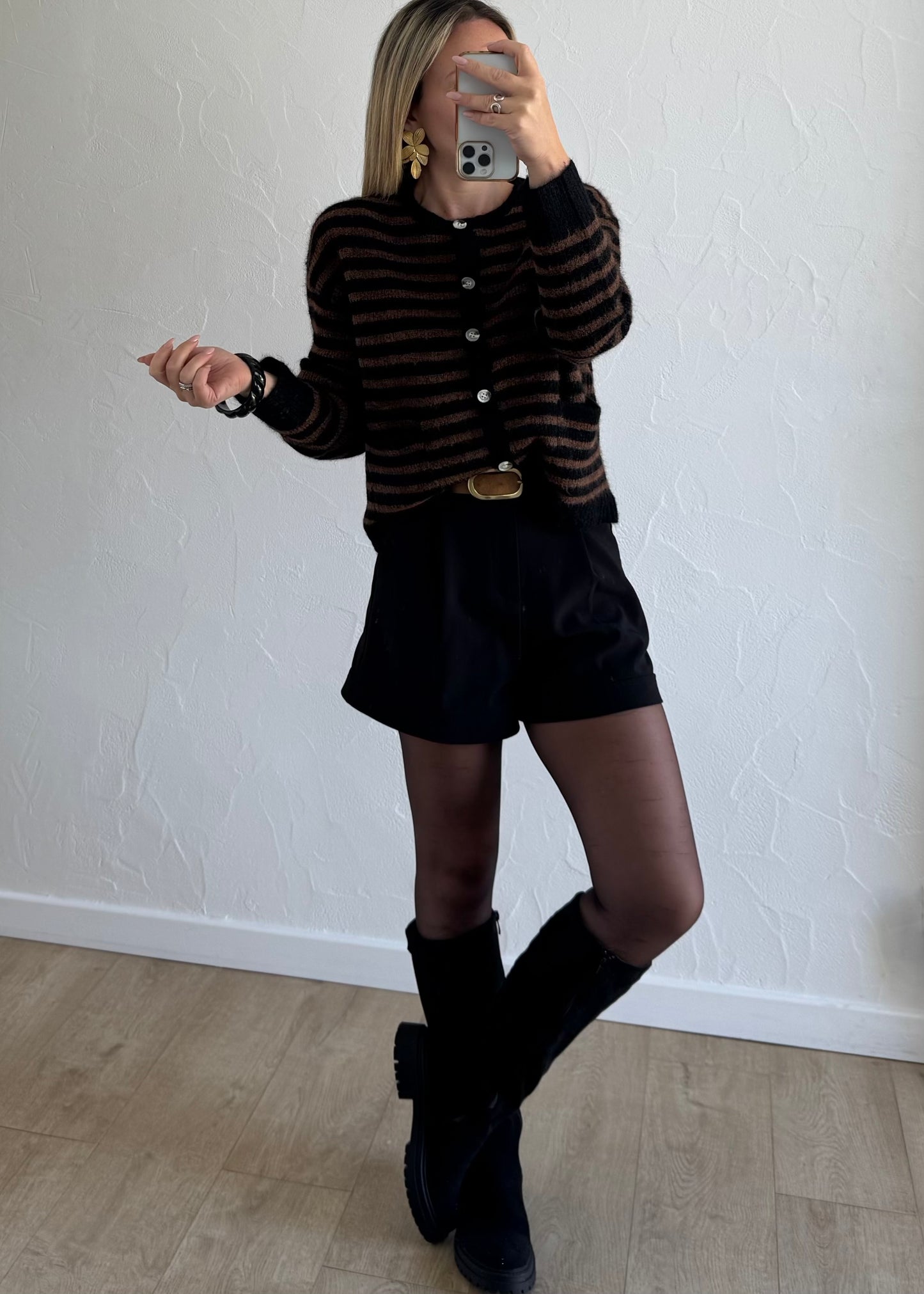 Gilet KAEL Marron