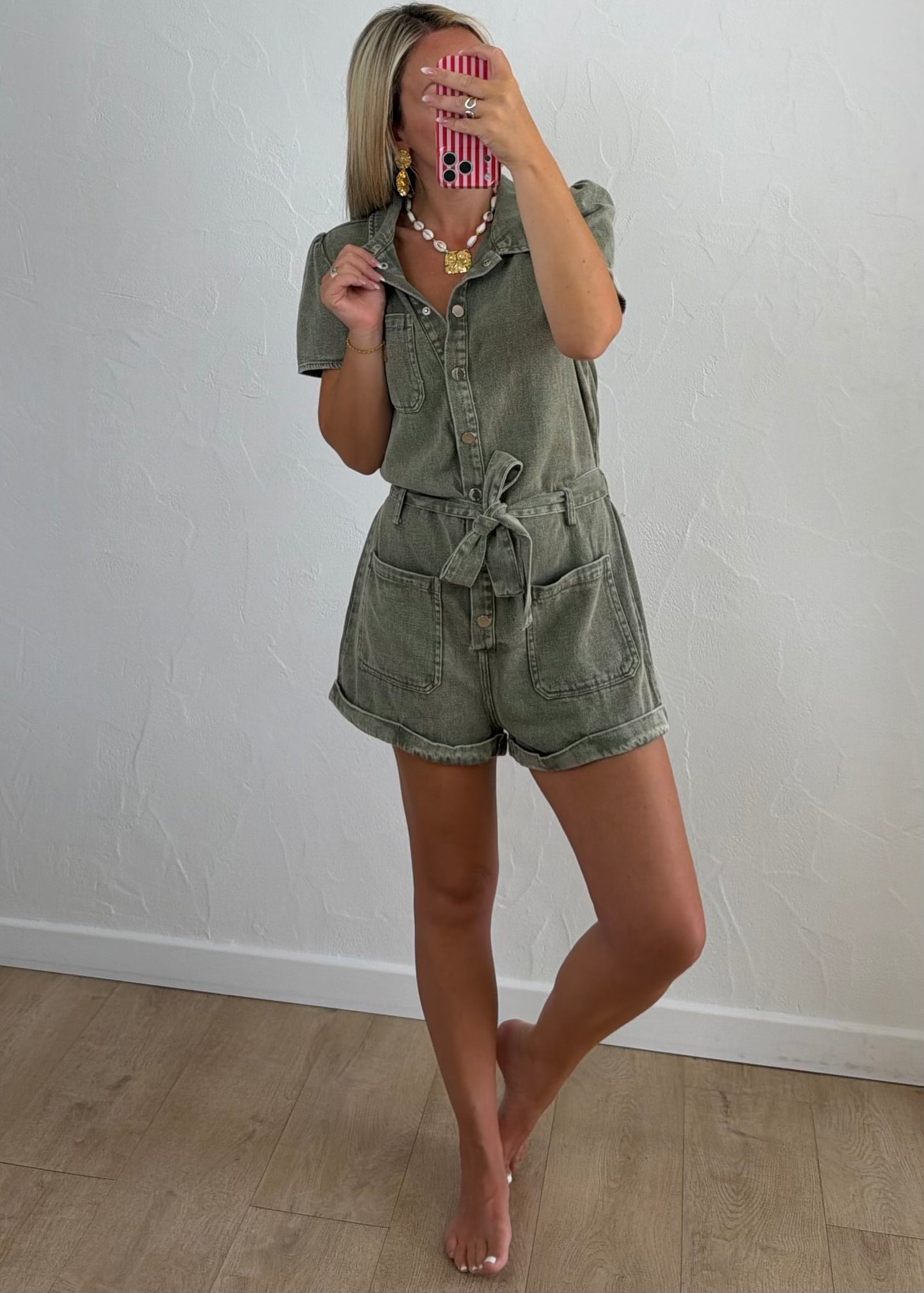 Combi-Short AGATHE Kaki