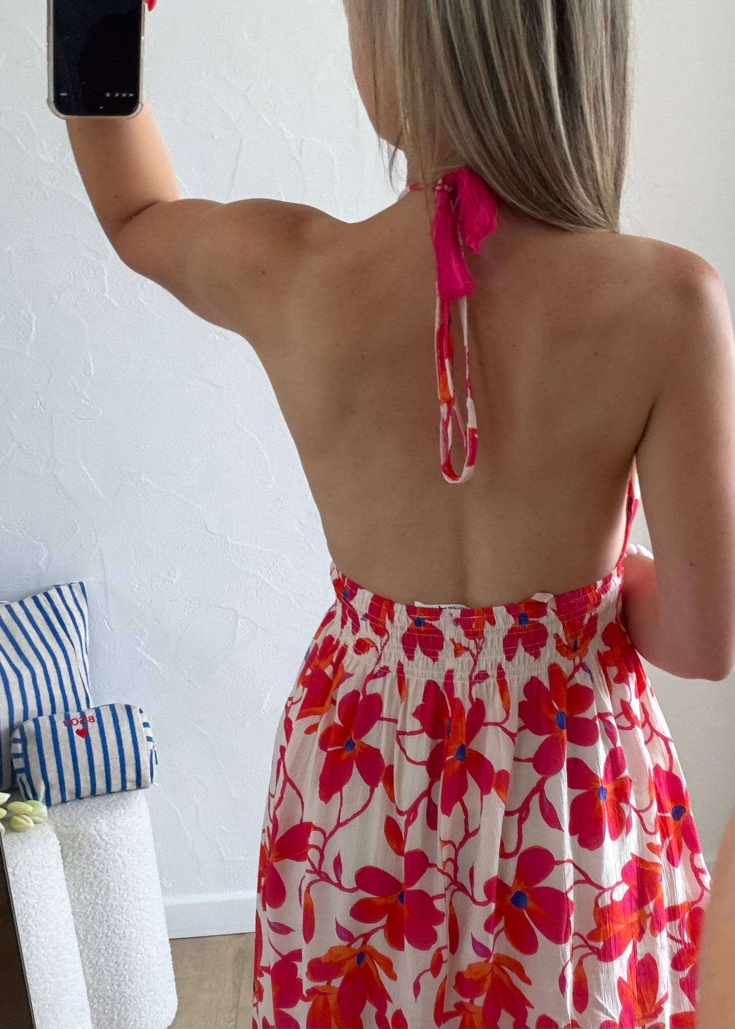 Robe JANELLE Rouge