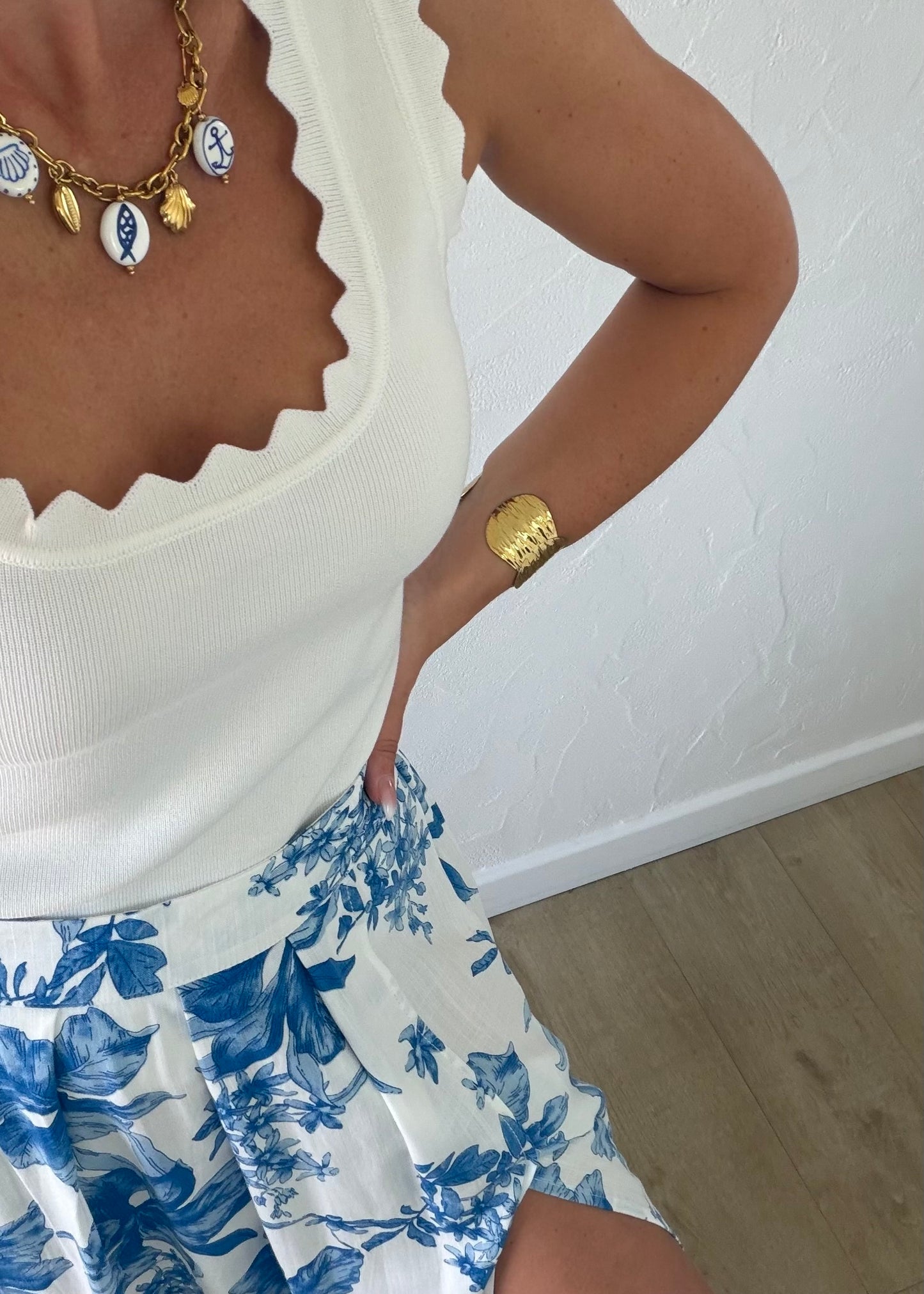 Jupe VALENTINE Bleu