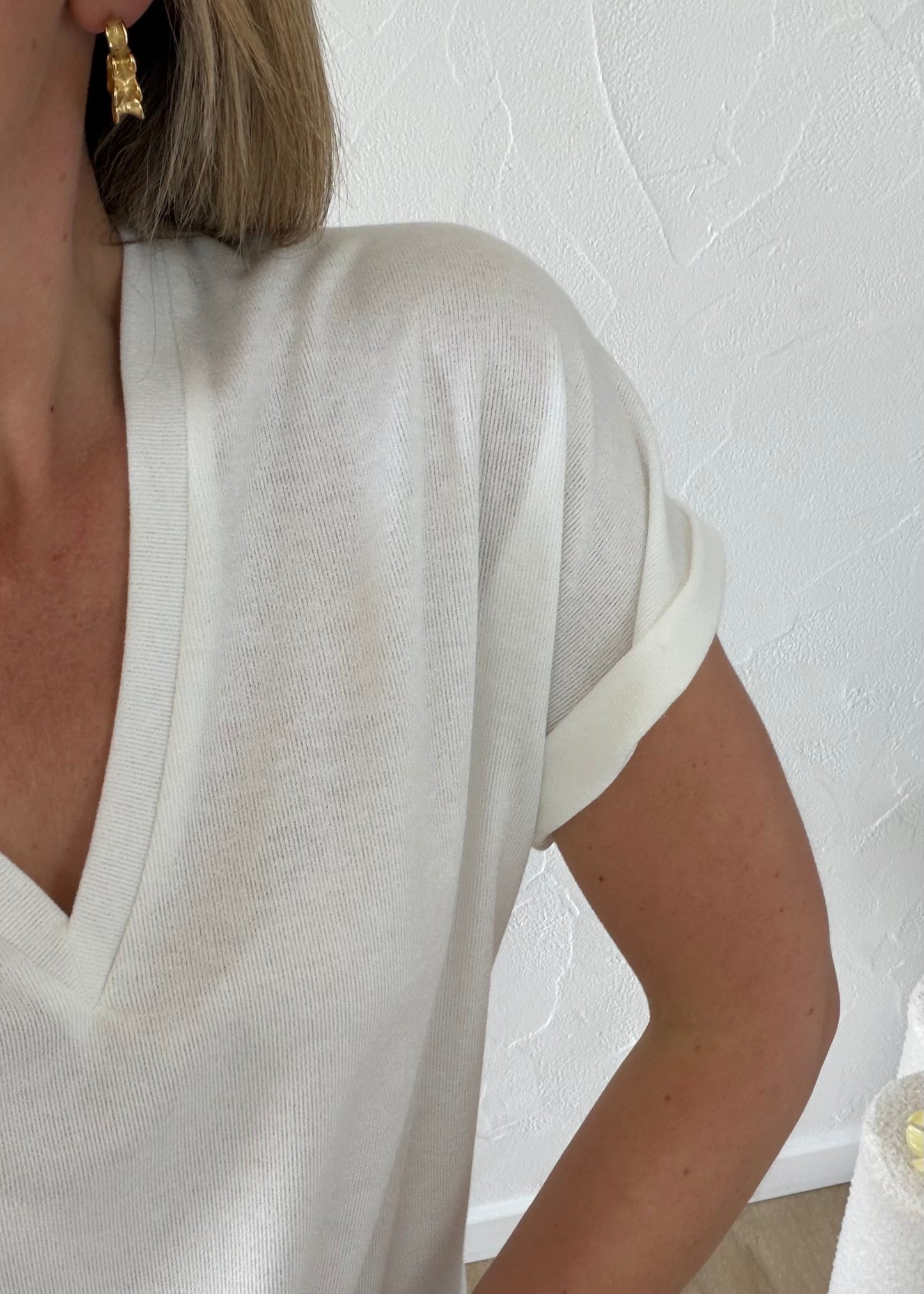 T-shirt Lisa Blanc