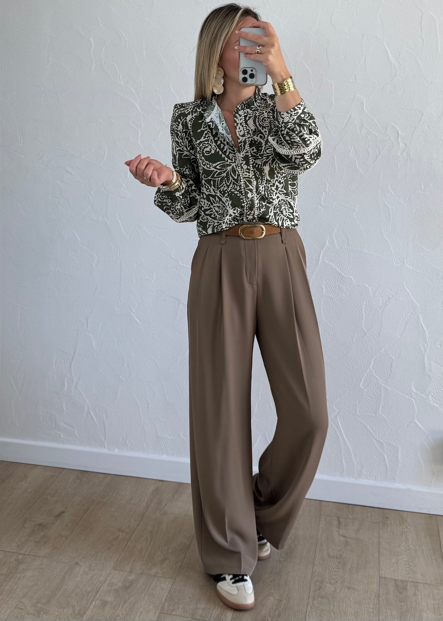 Chemisier HELENA Vert