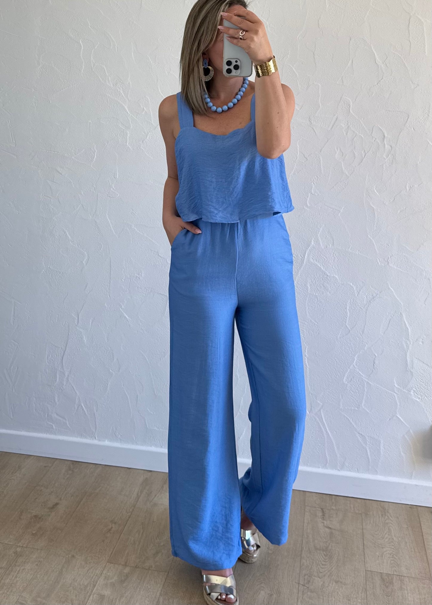 Combinaison Alix Bleu
