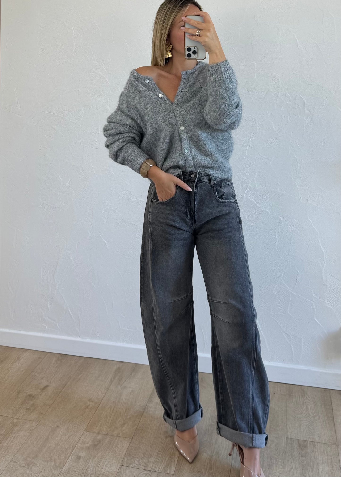 Gilet ZINNIA Gris