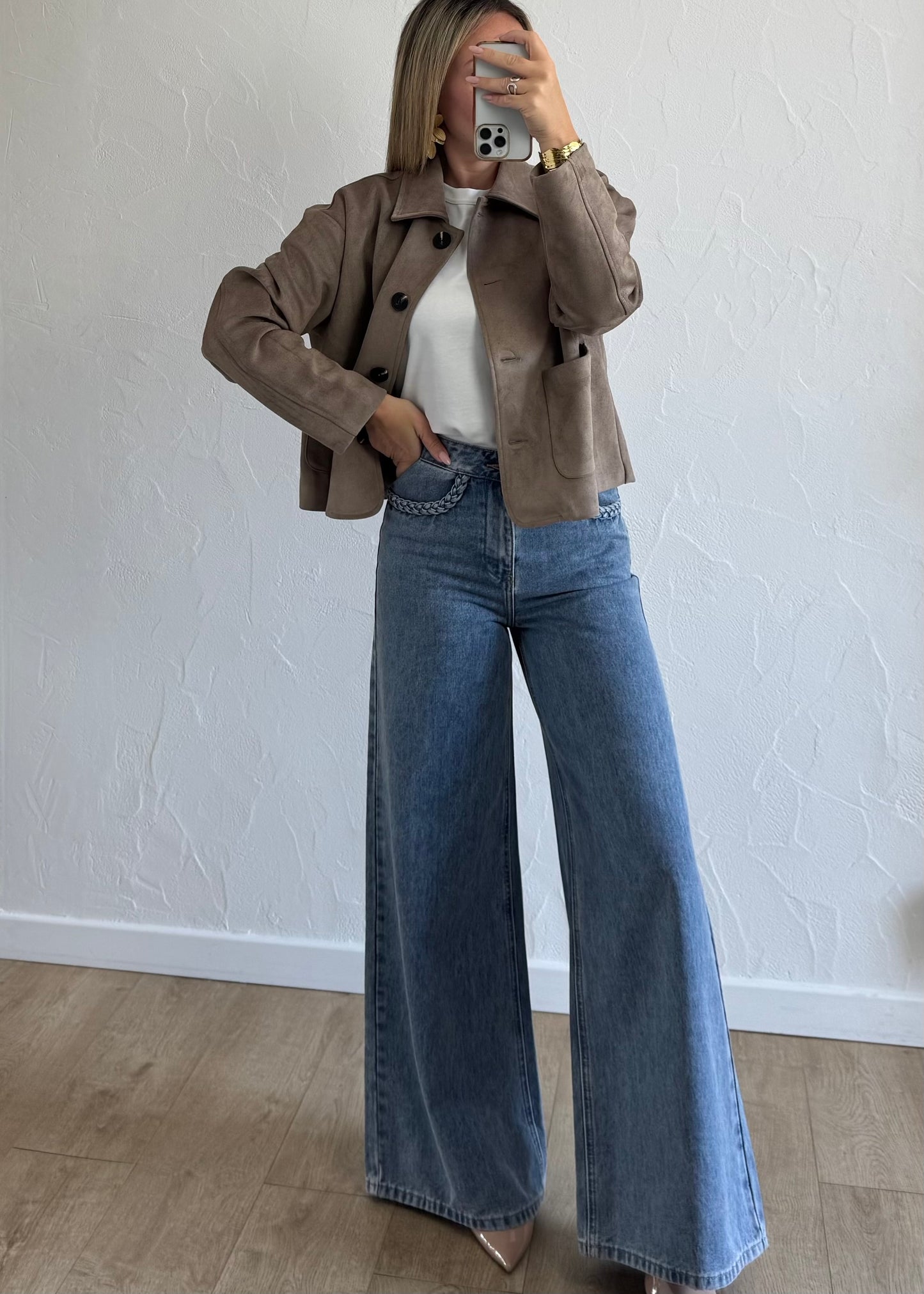 Veste TINA Taupe